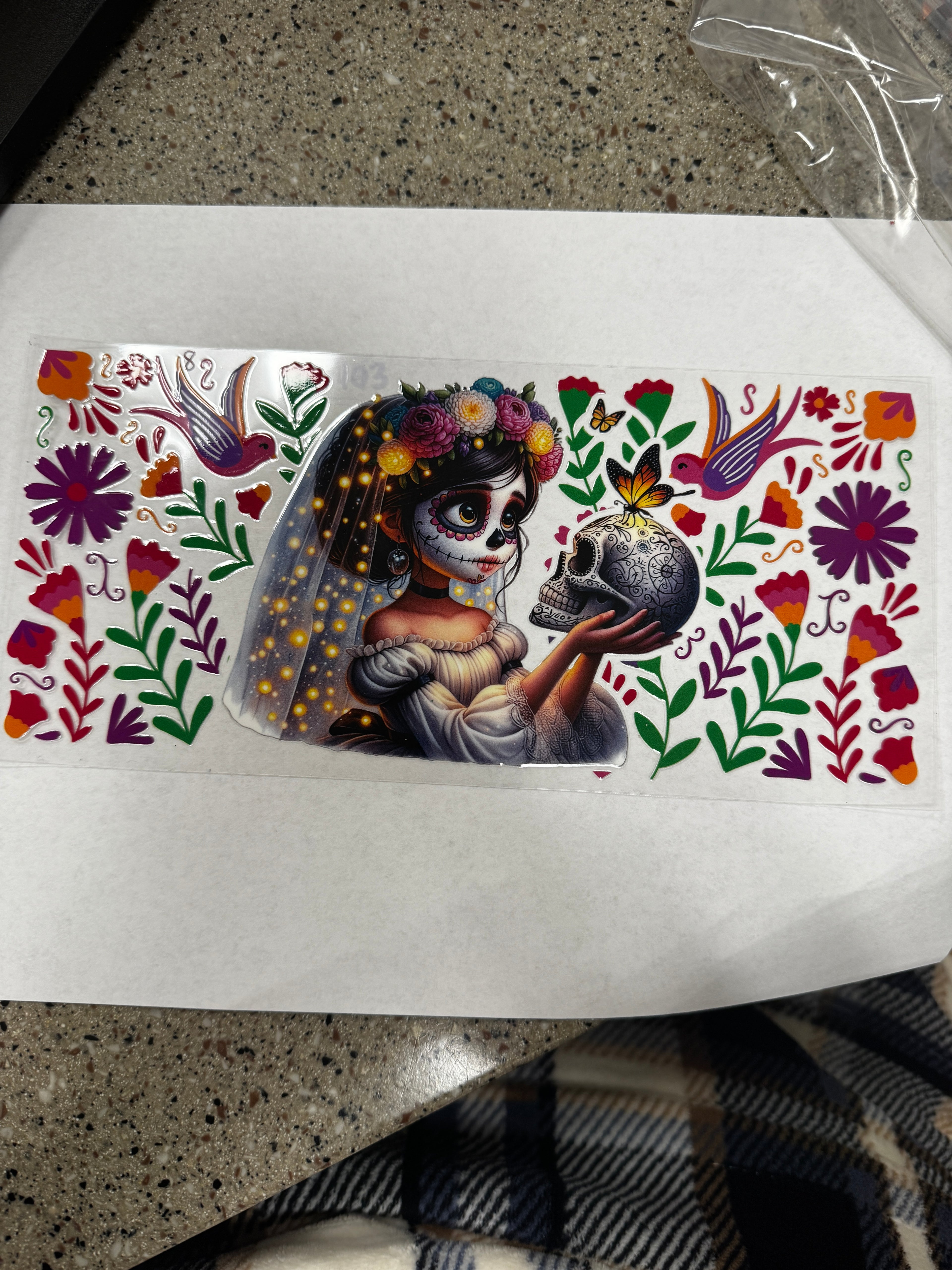 Cute Sugar skull girl