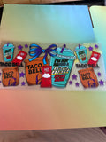Taco Bell baja blast taco sauce