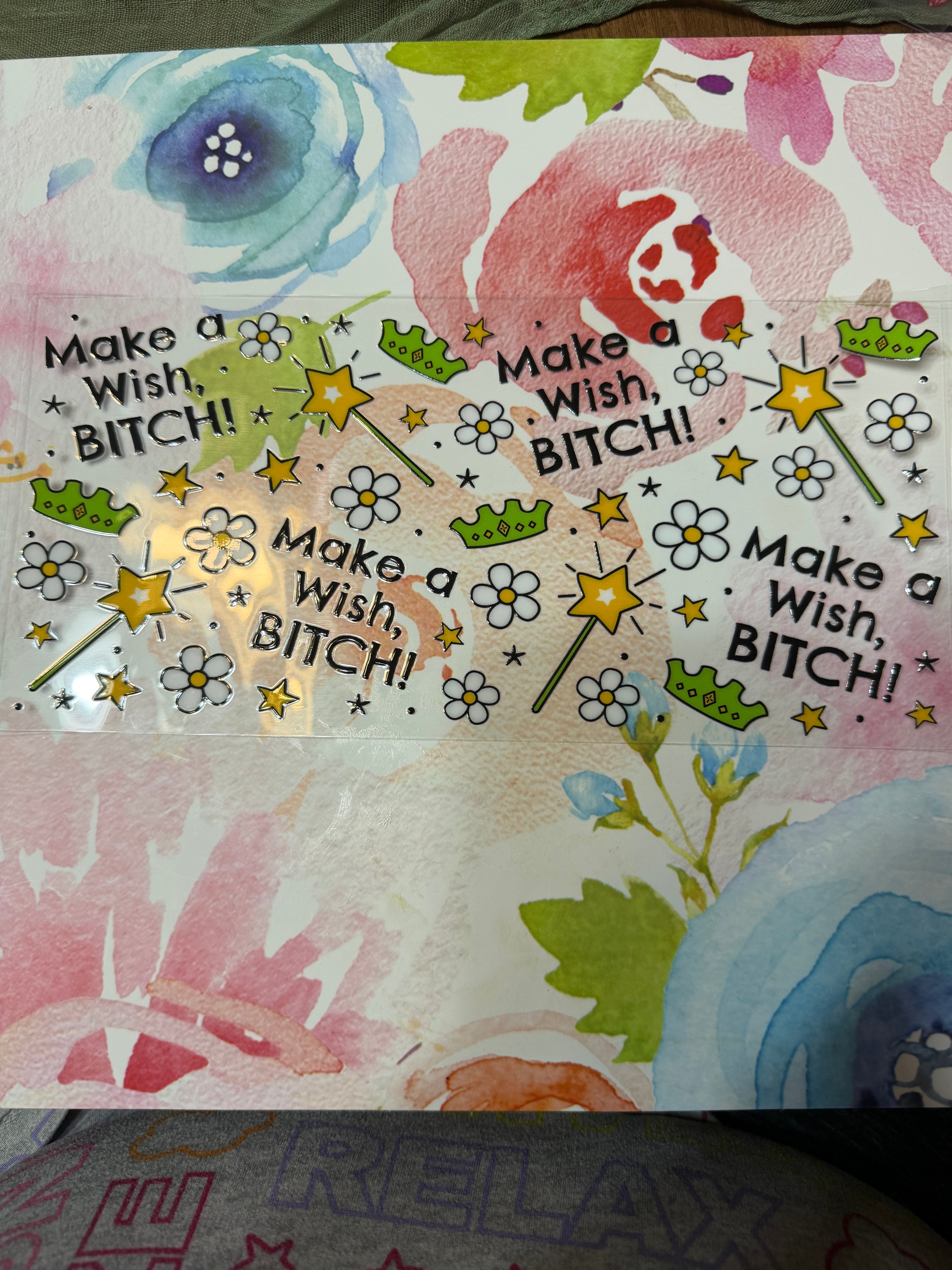 Make a wish bitch