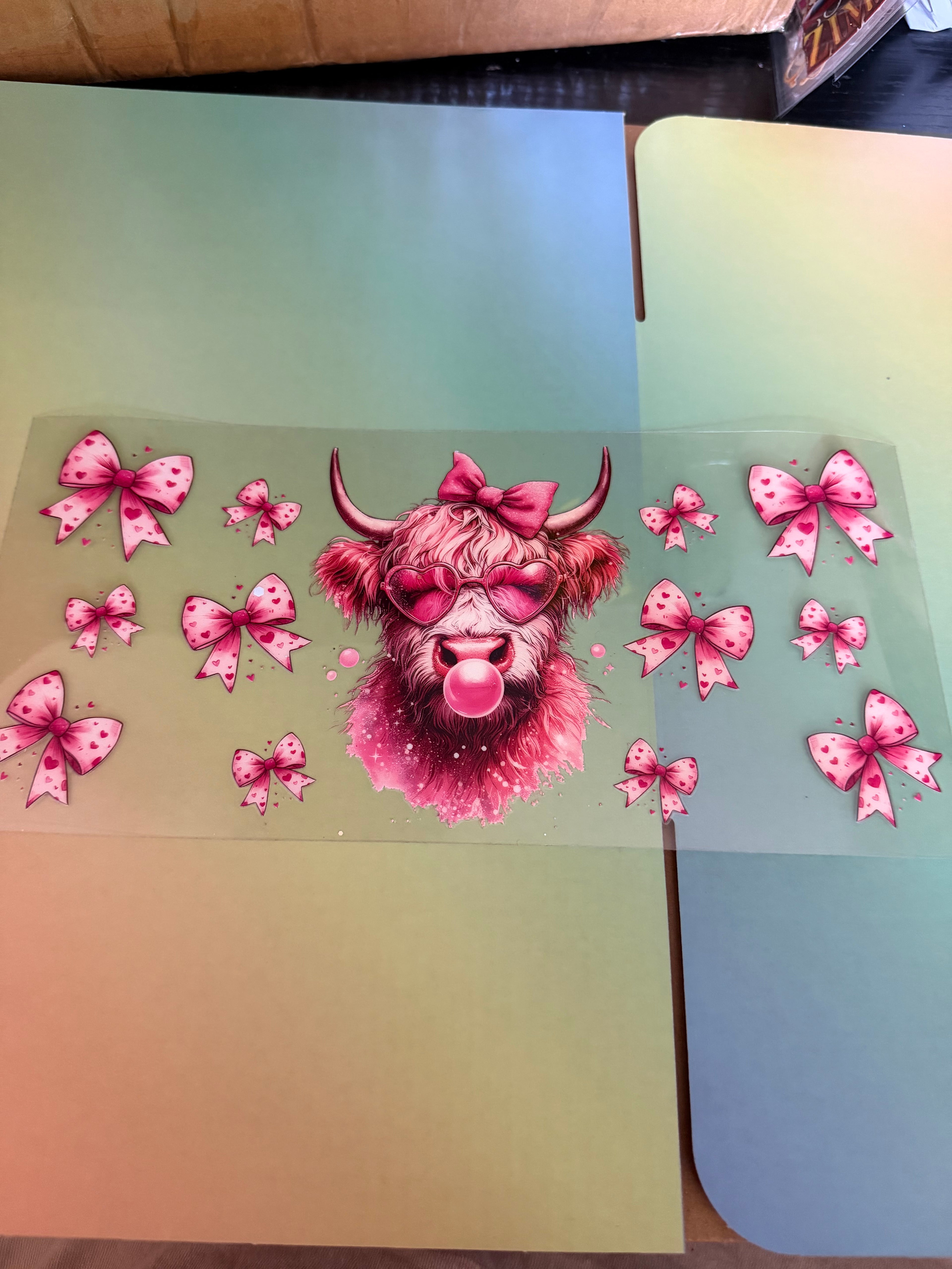 Cow chewing gum