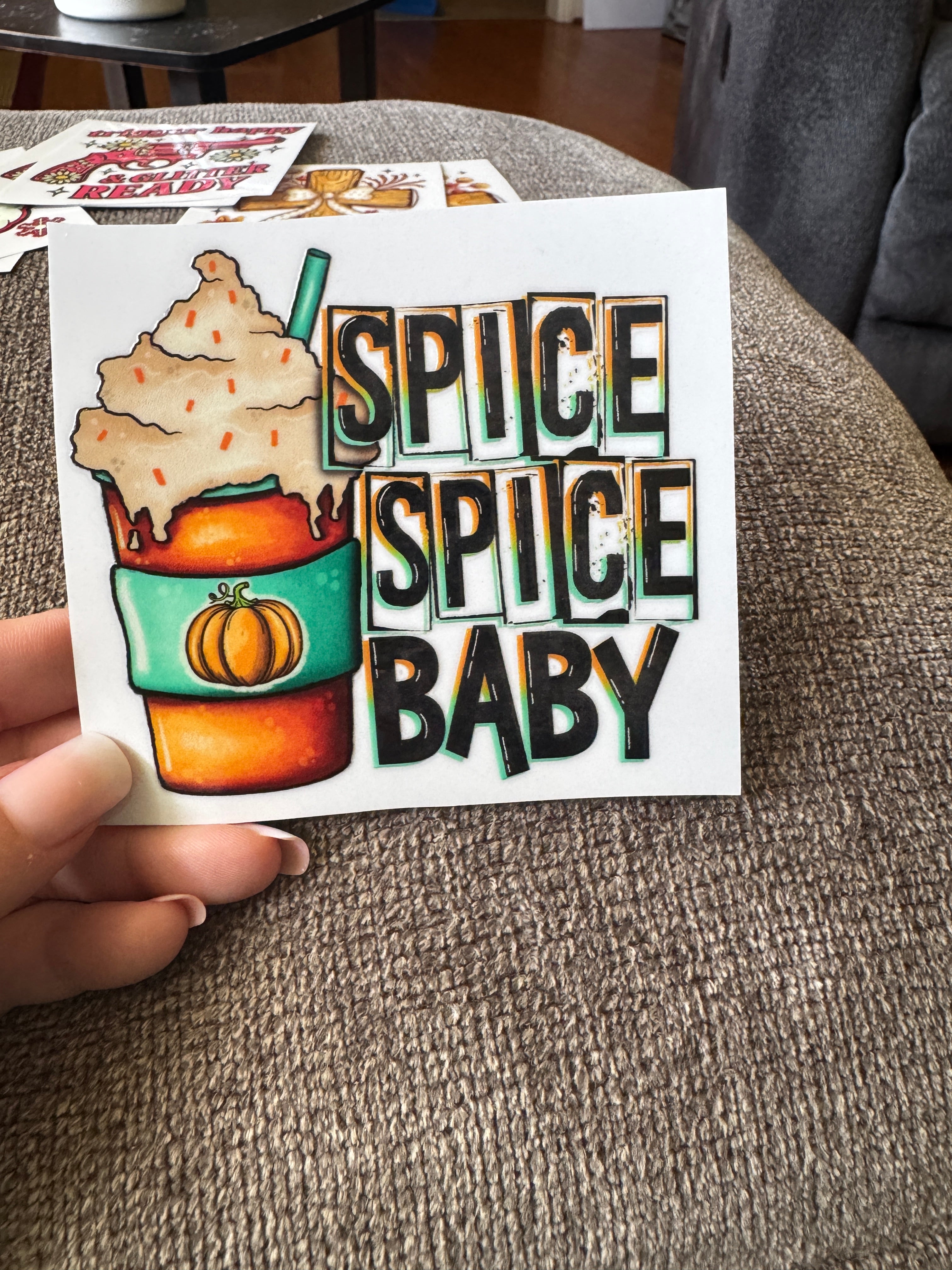 Spice spice baby decal