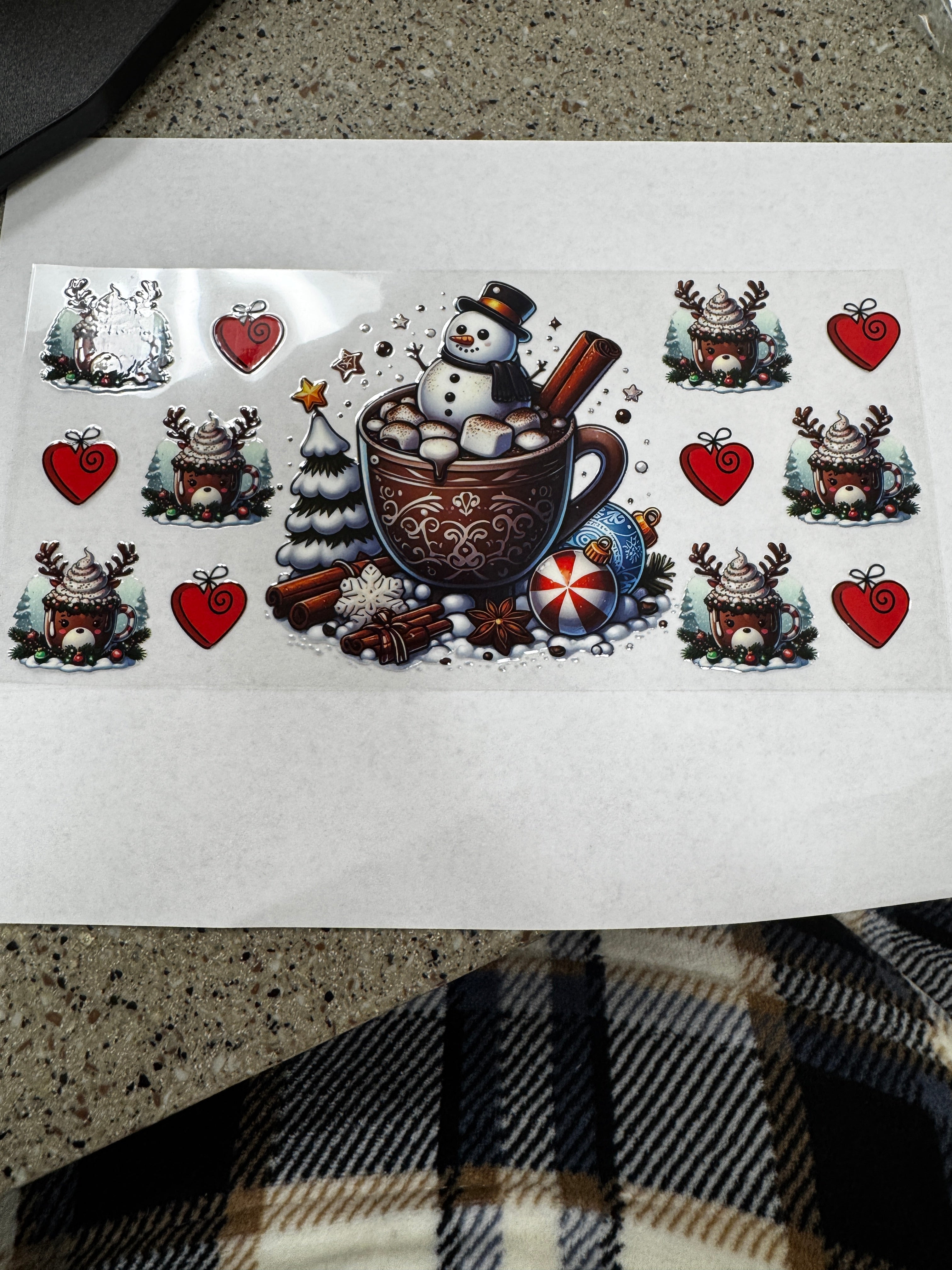 Snowman in Coffee Mug