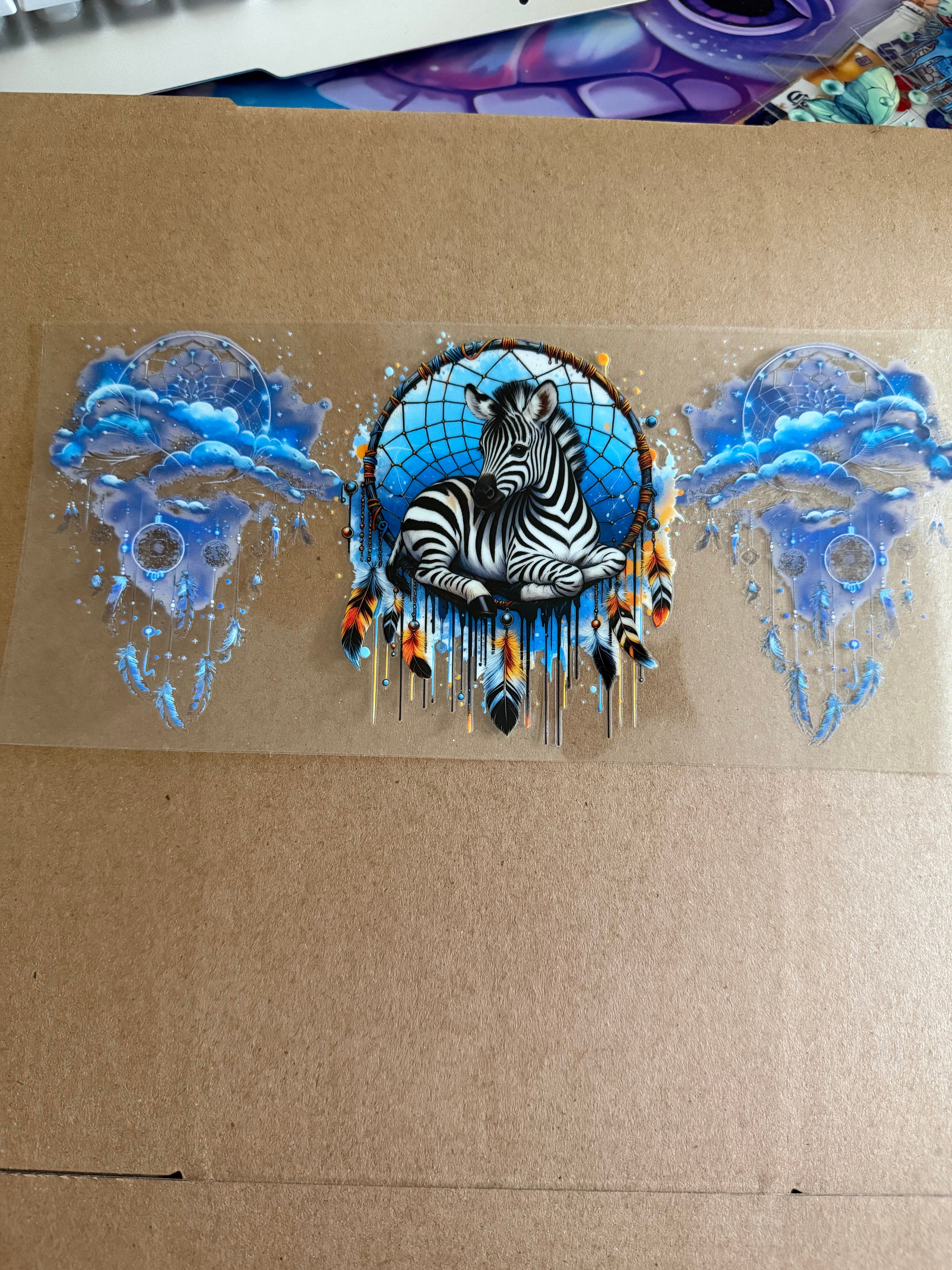 Zebra dream catcher