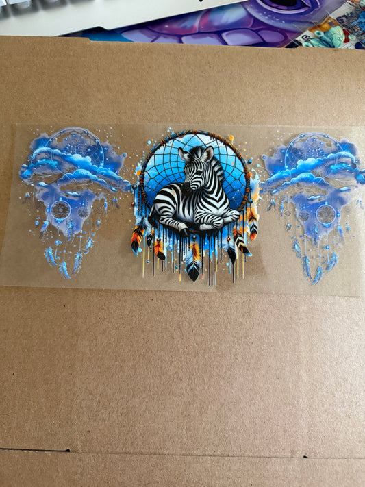 Zebra dream catcher