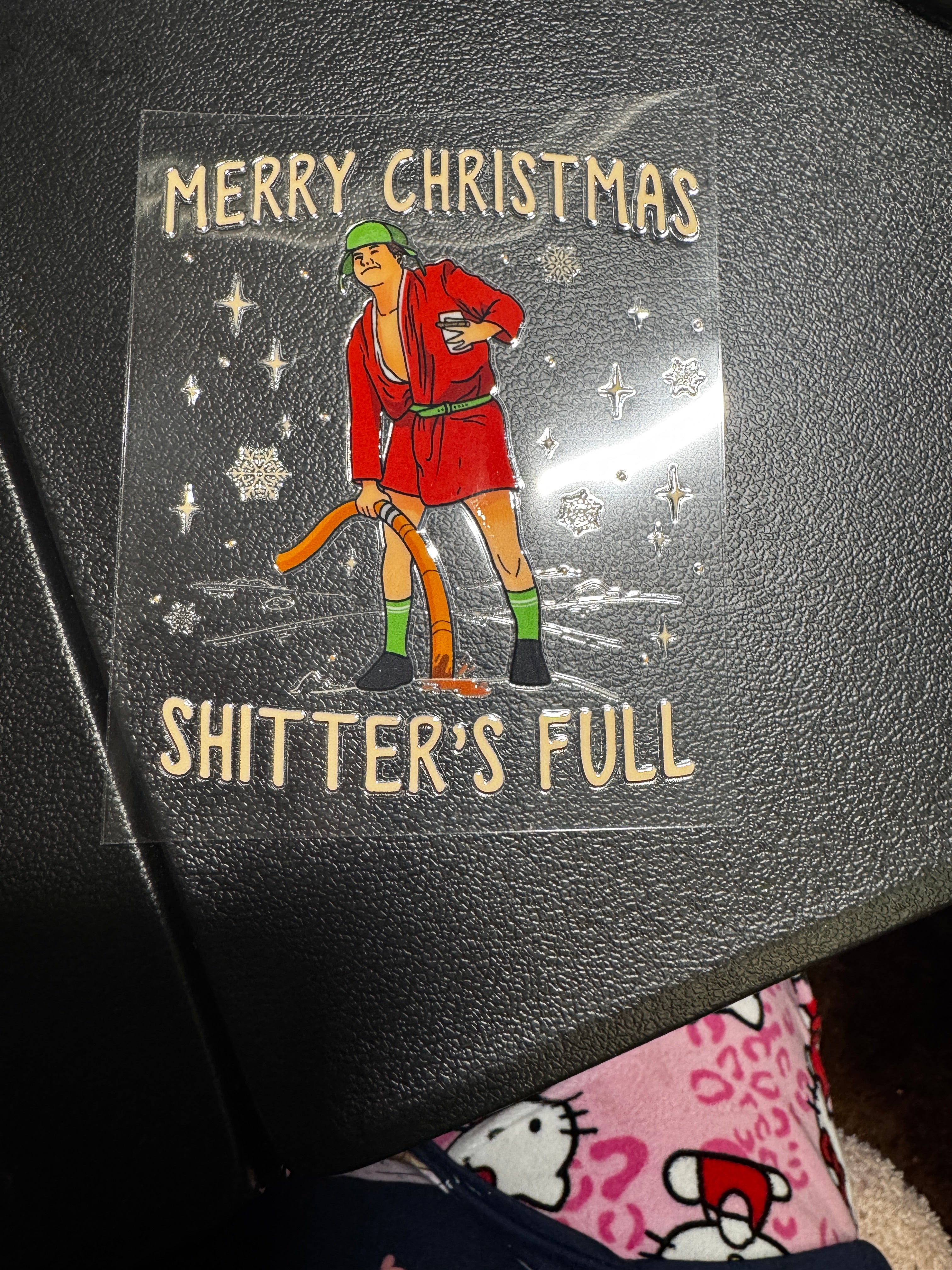 Merry Christmas Shitters Full Decal
