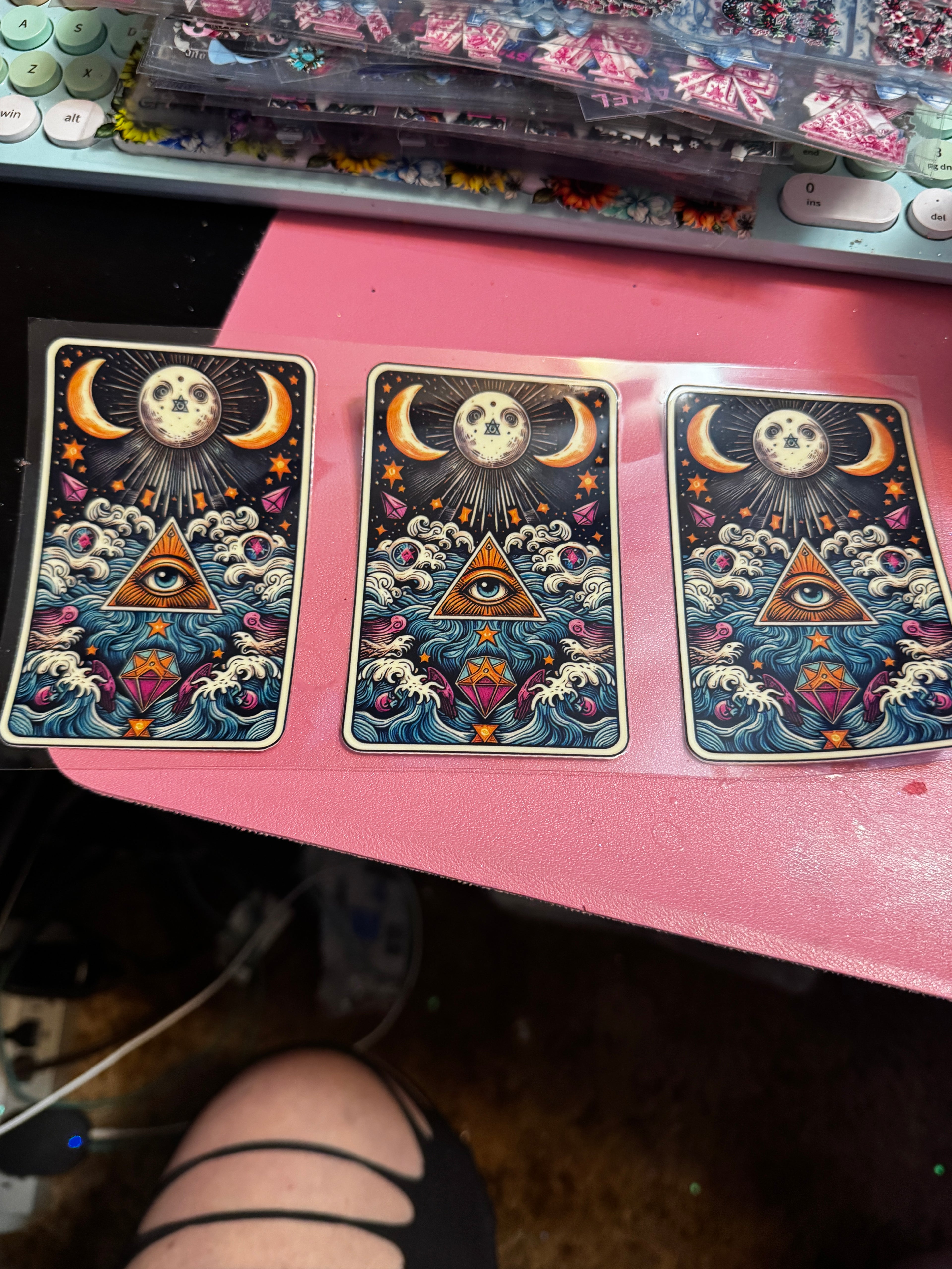 Evil eye tarot