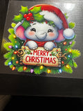 Merry Christmas cute decal