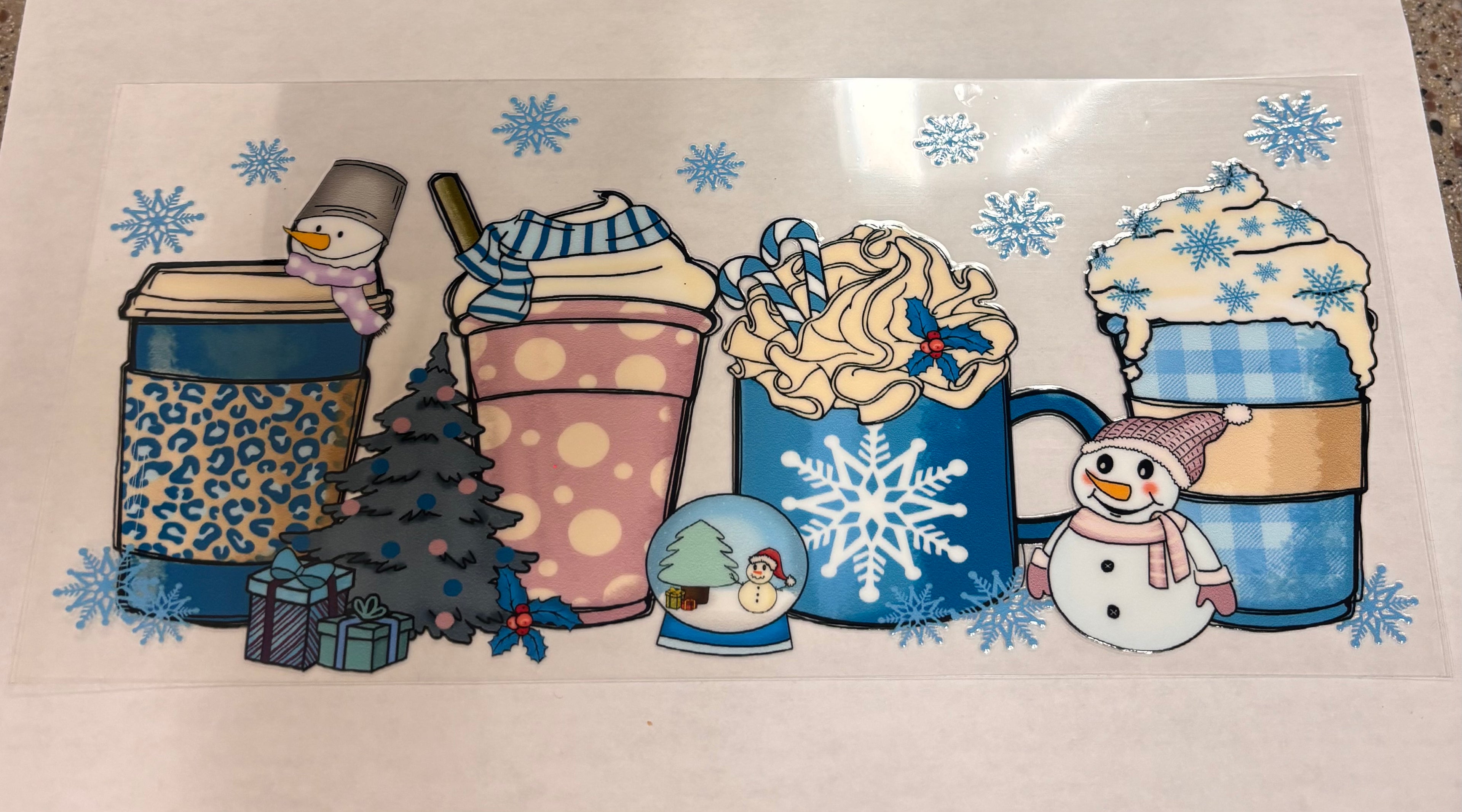 Blue Christmas Drinks