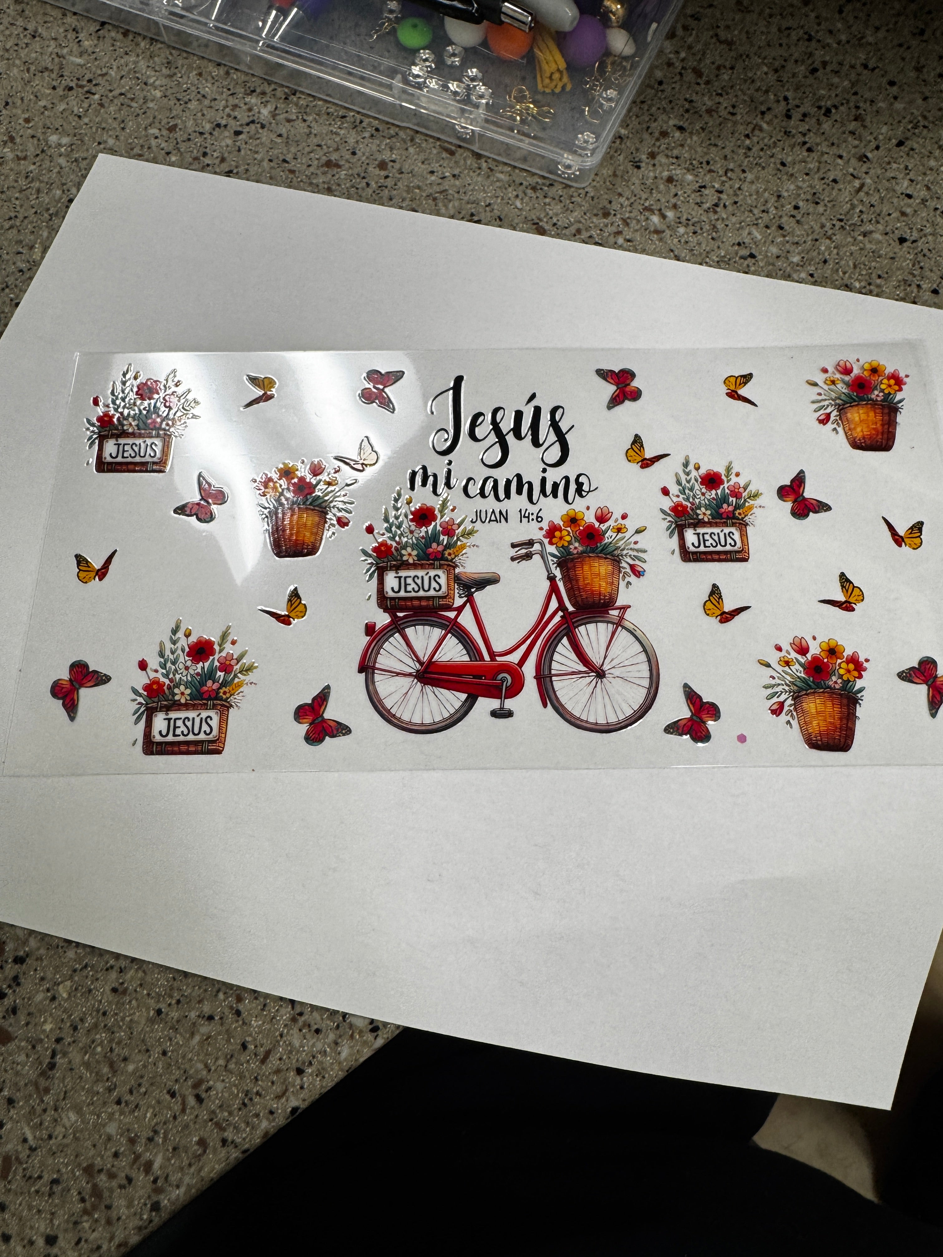 Jesus bicycles
