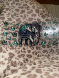 emerald green elephant