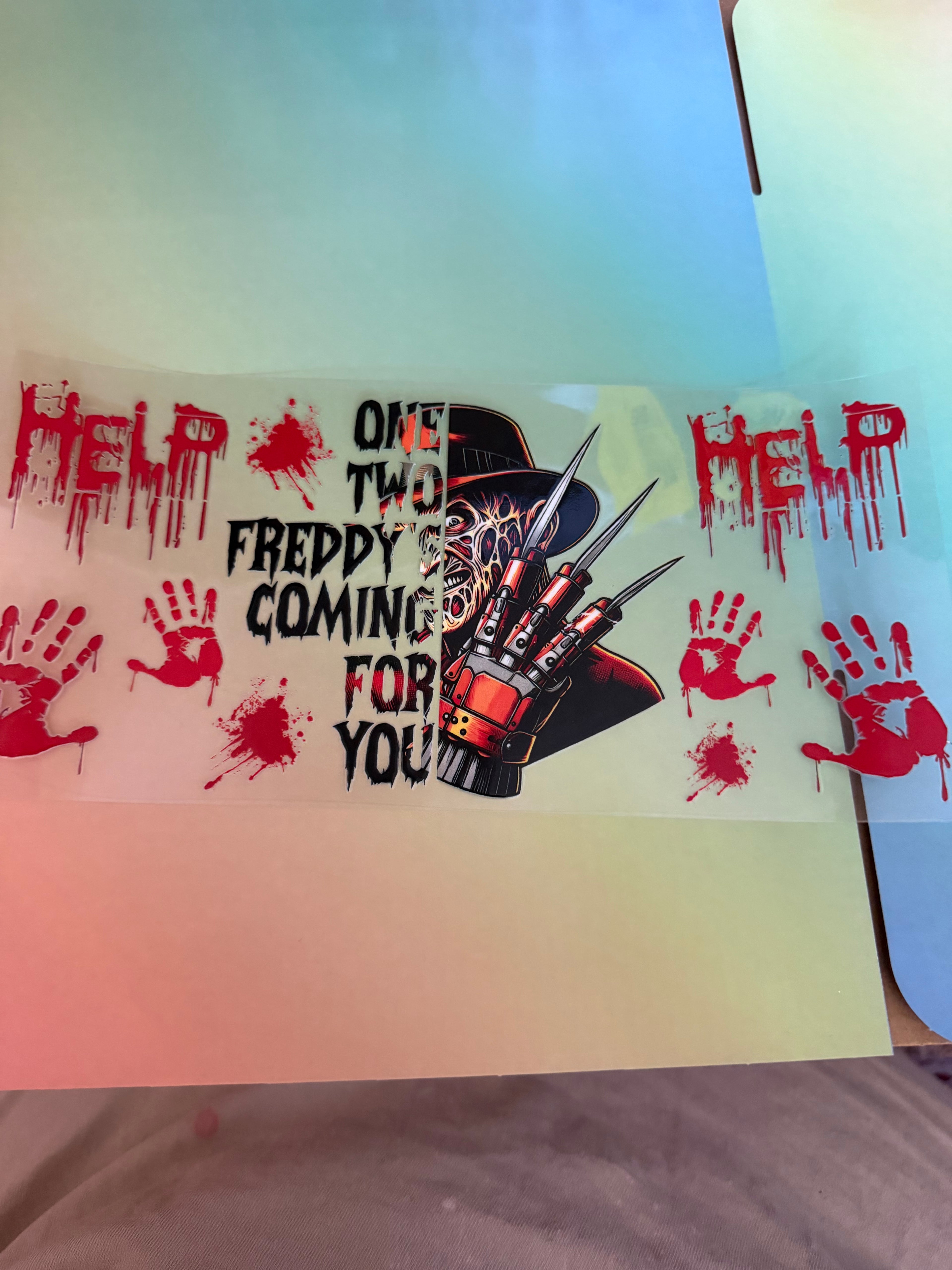 One two Freddy coming for you