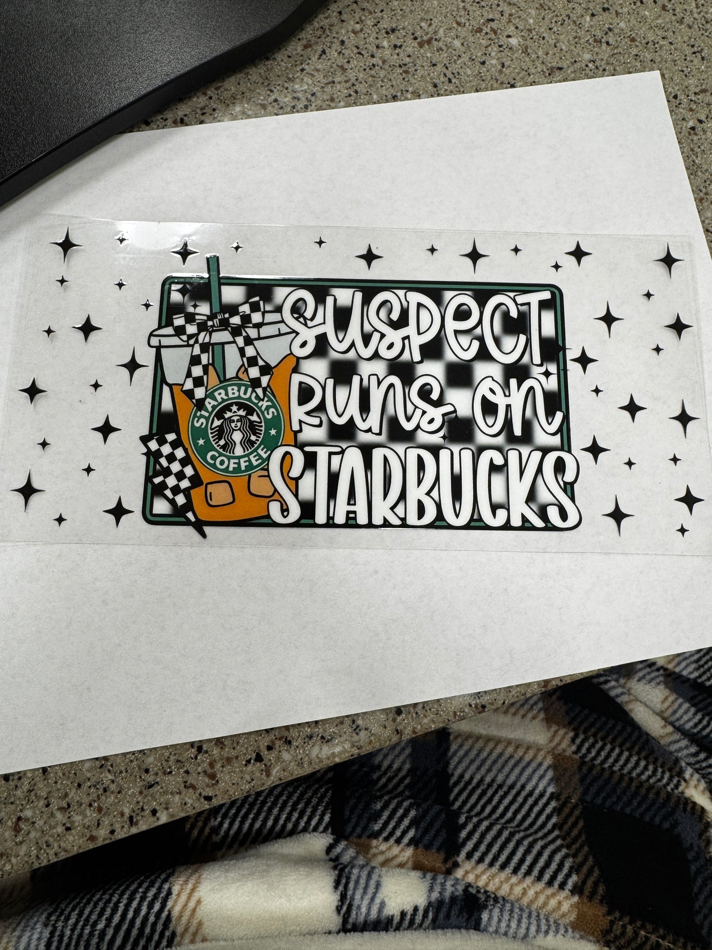 Suspect Runs on Starbucks
