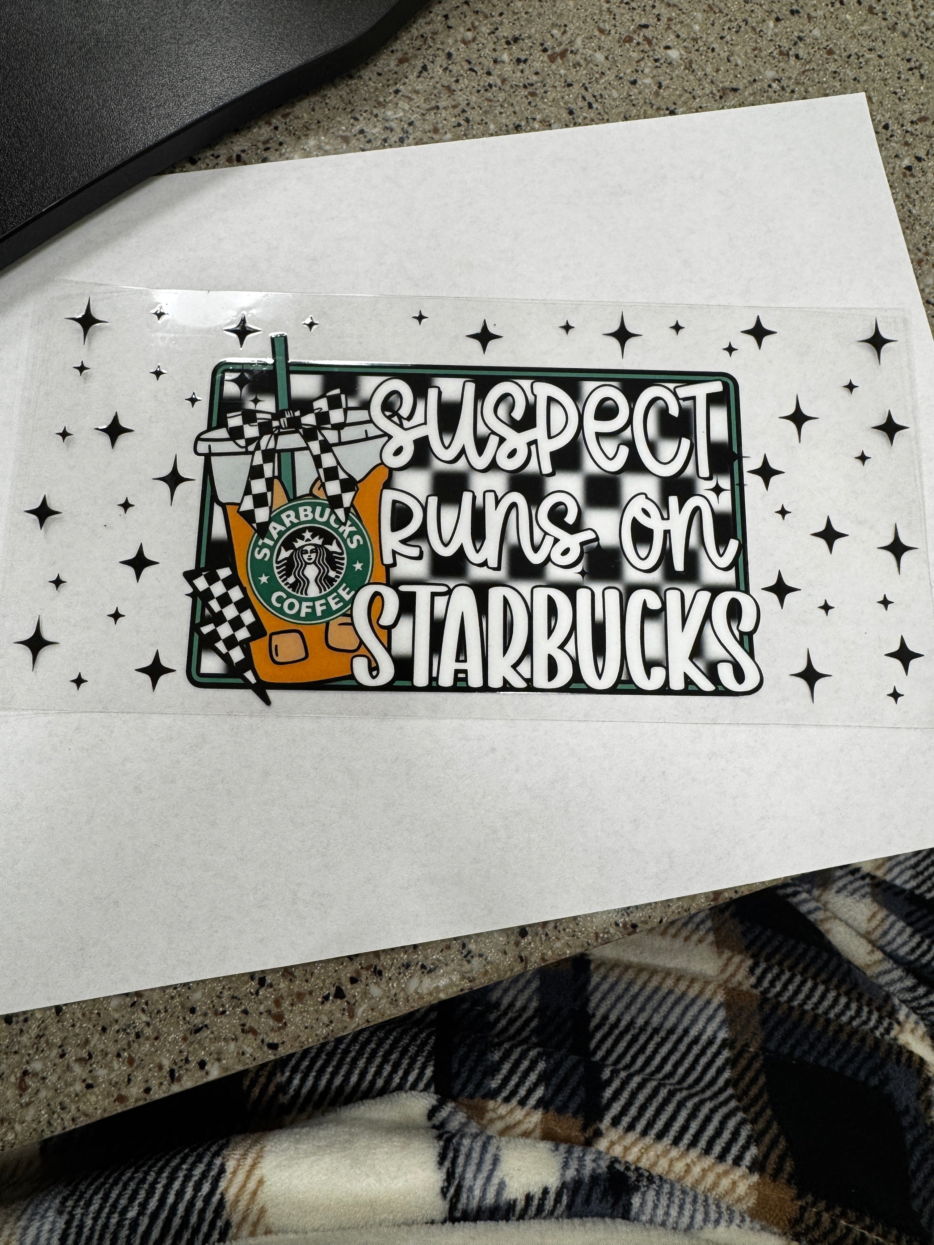 Suspect Runs on Starbucks