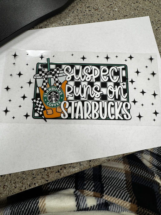Suspect Runs on Starbucks