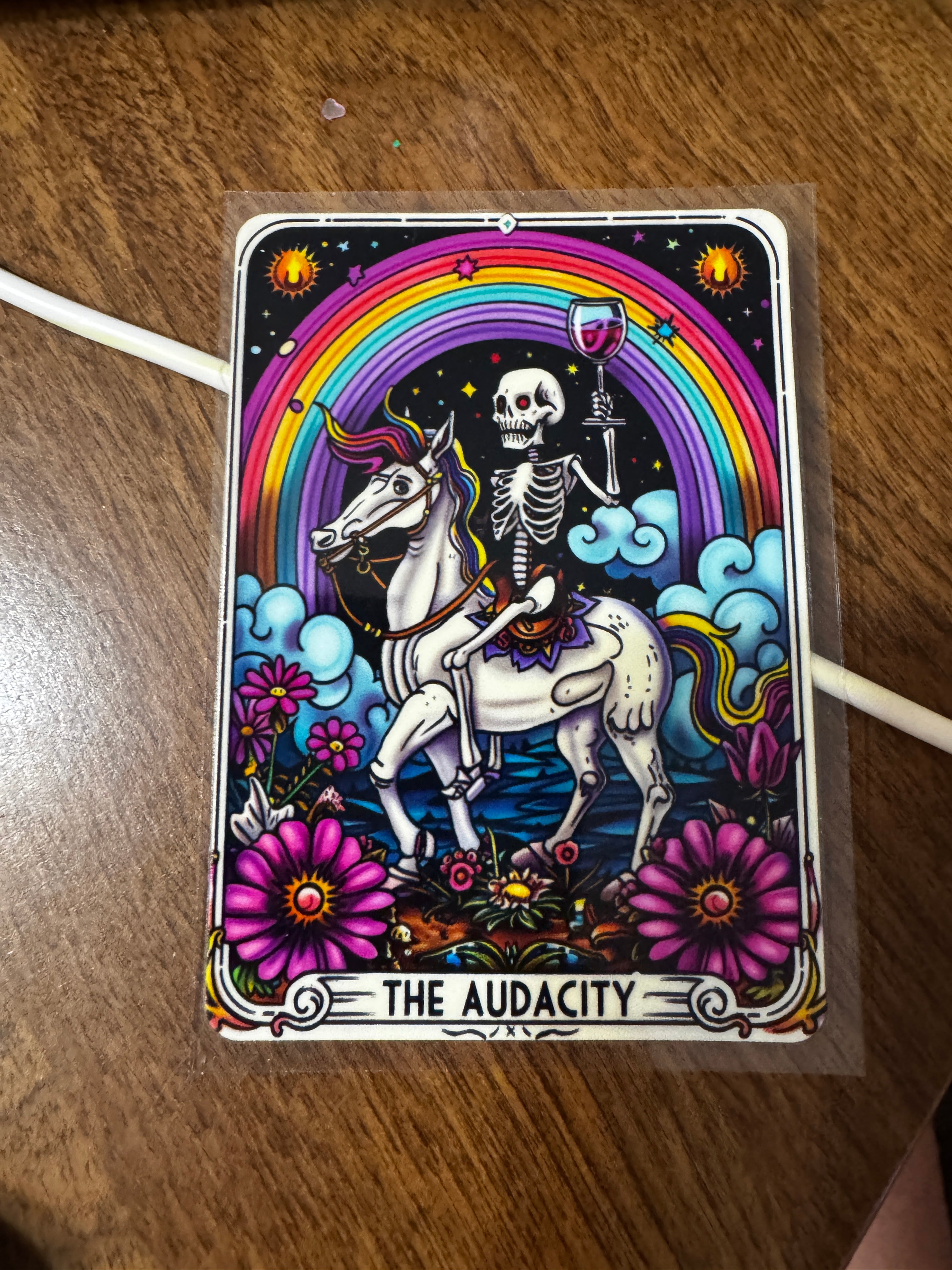 Tarot card decals (Click to choose options)