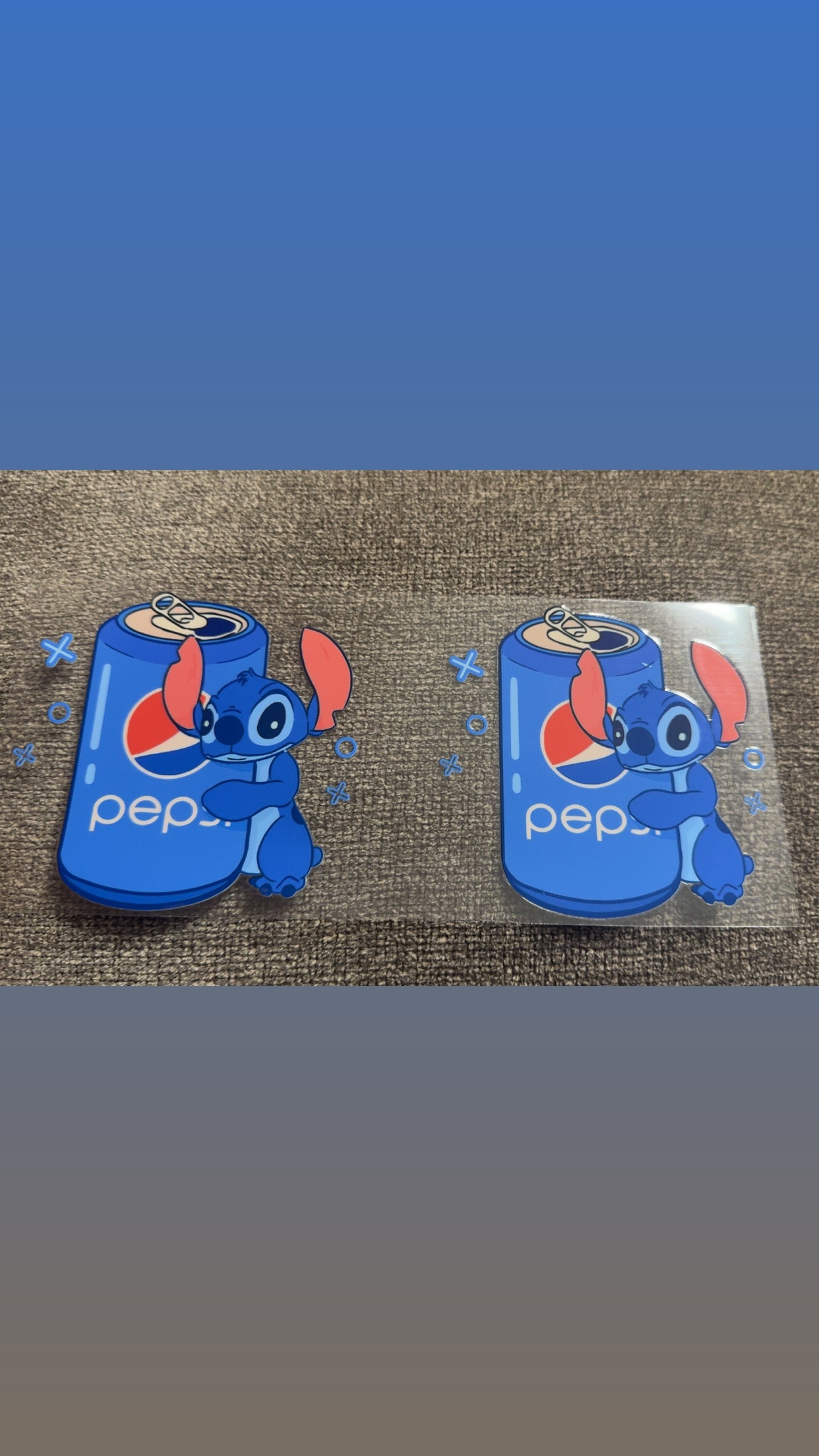 Stitch and Pepsi