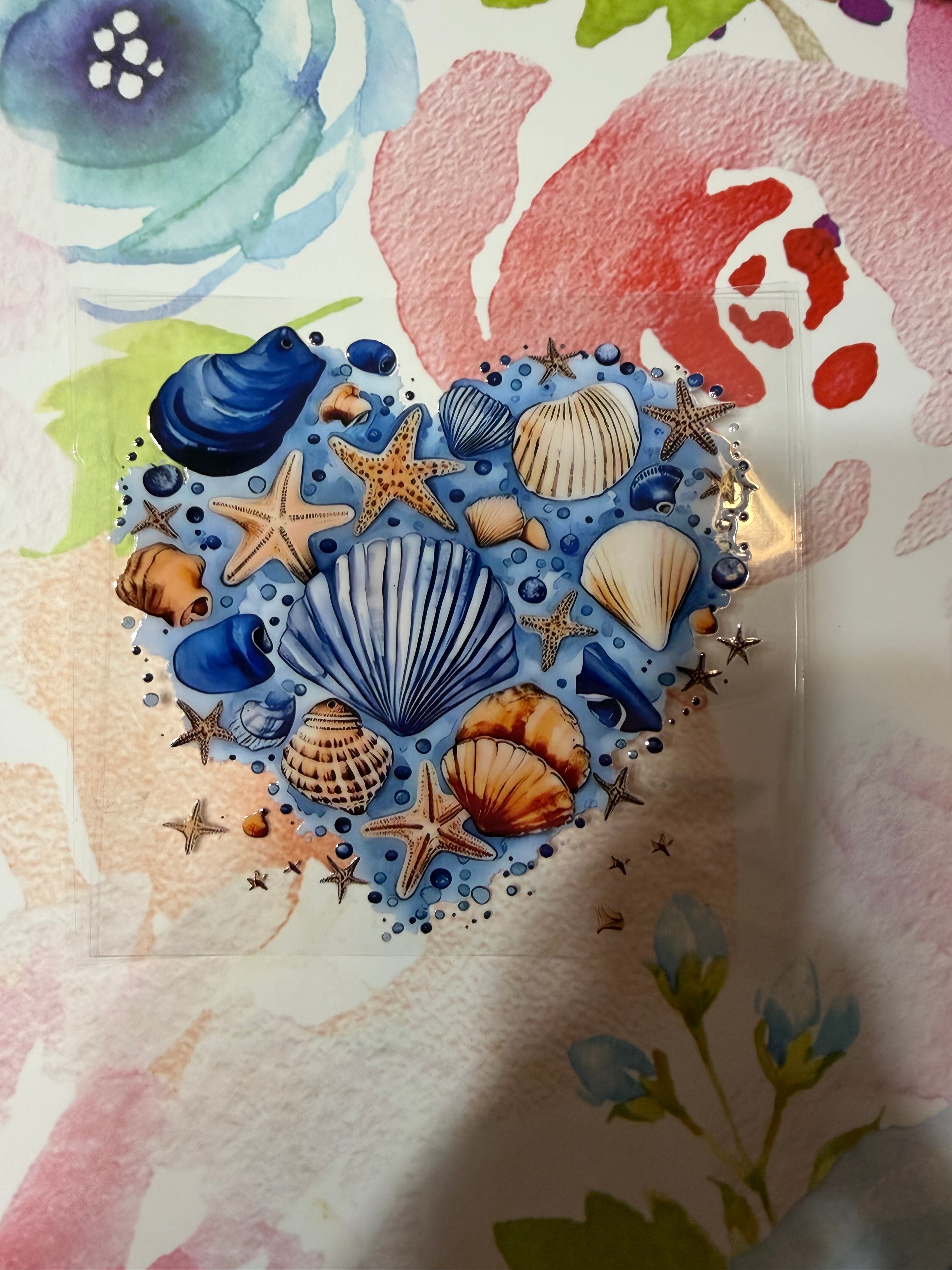 seashells heart