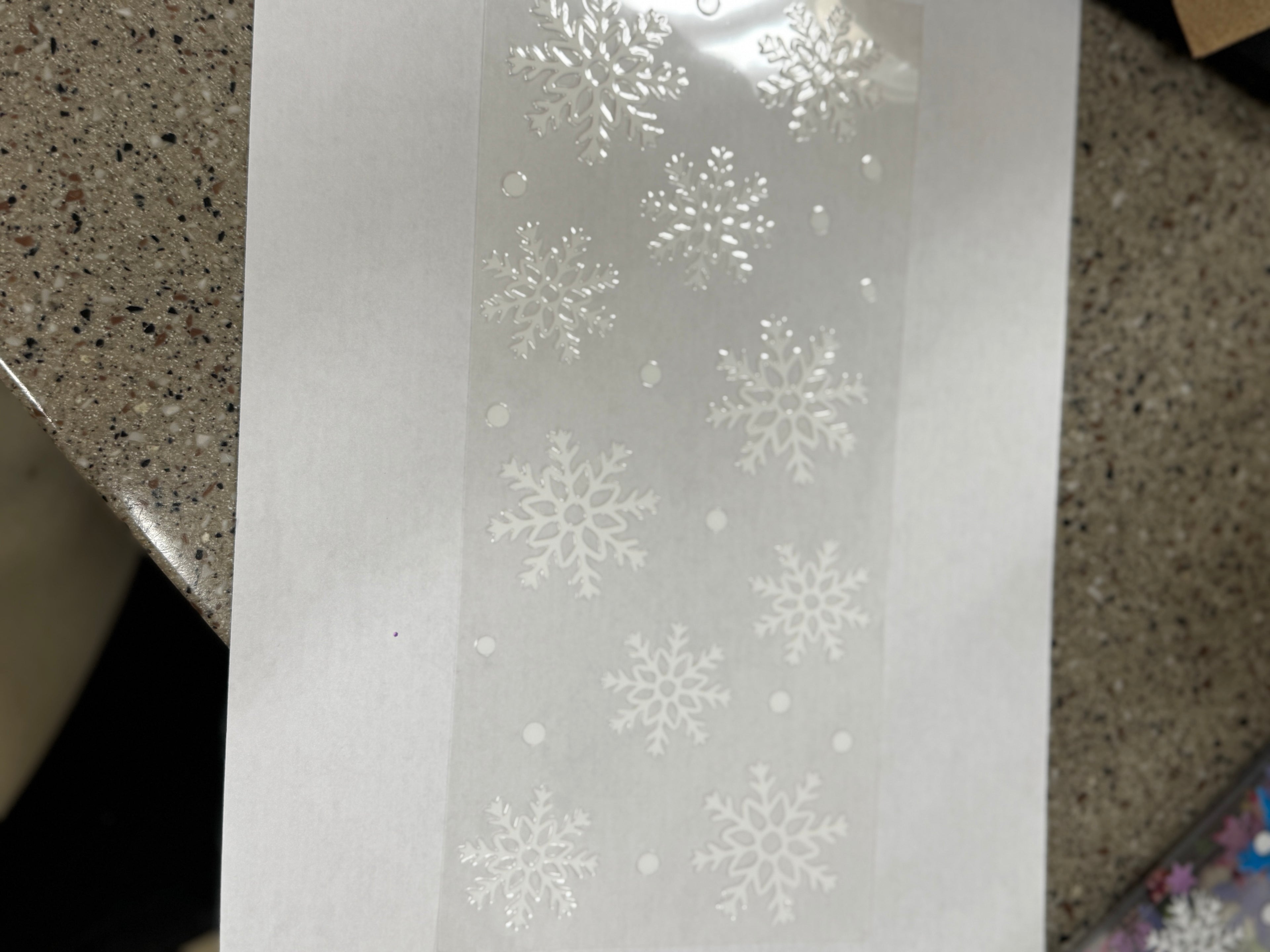 White snowflake