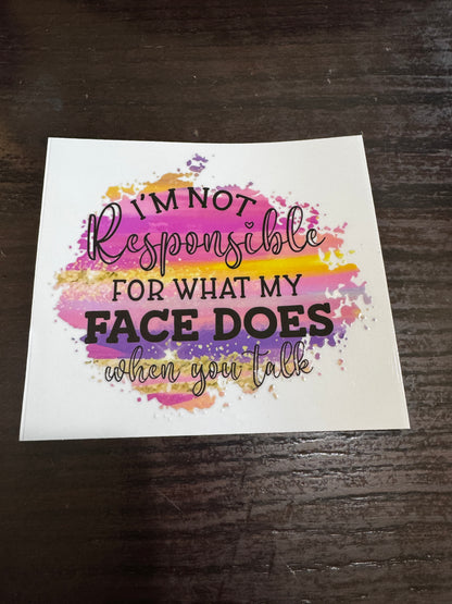 Sarcasm decals (click to choose options)