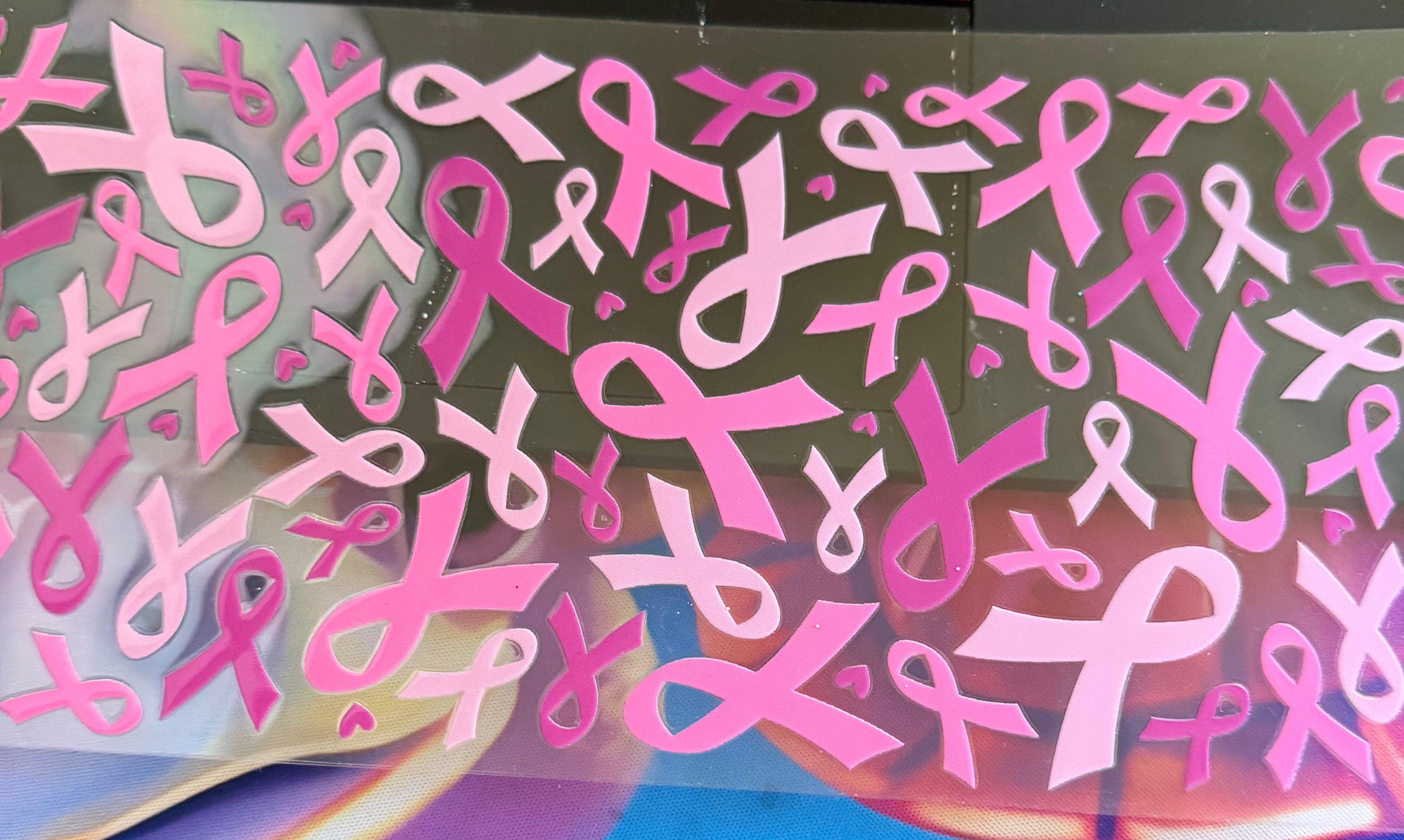 Breast cancer ribbons