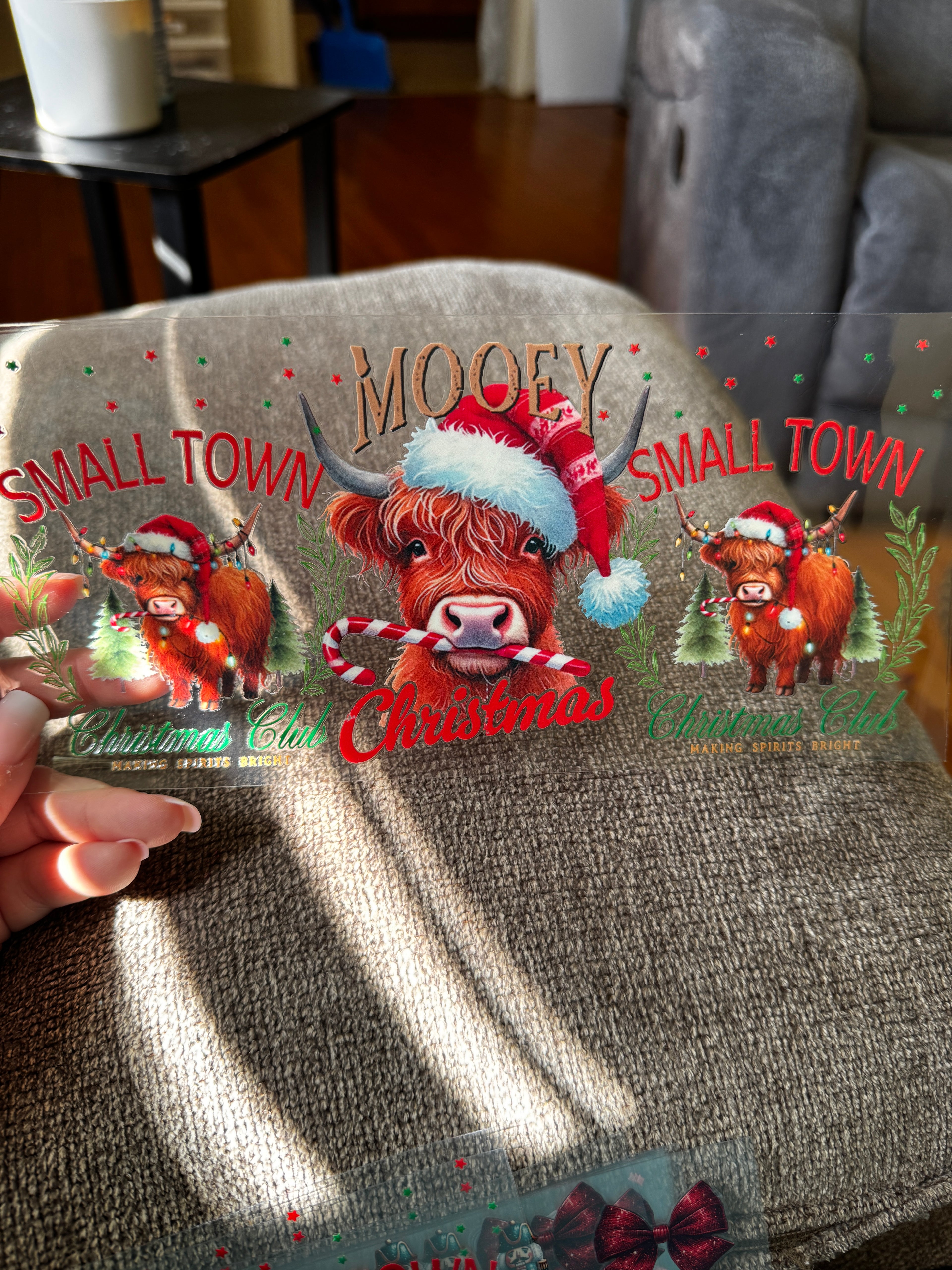Small town mooey Christmascow