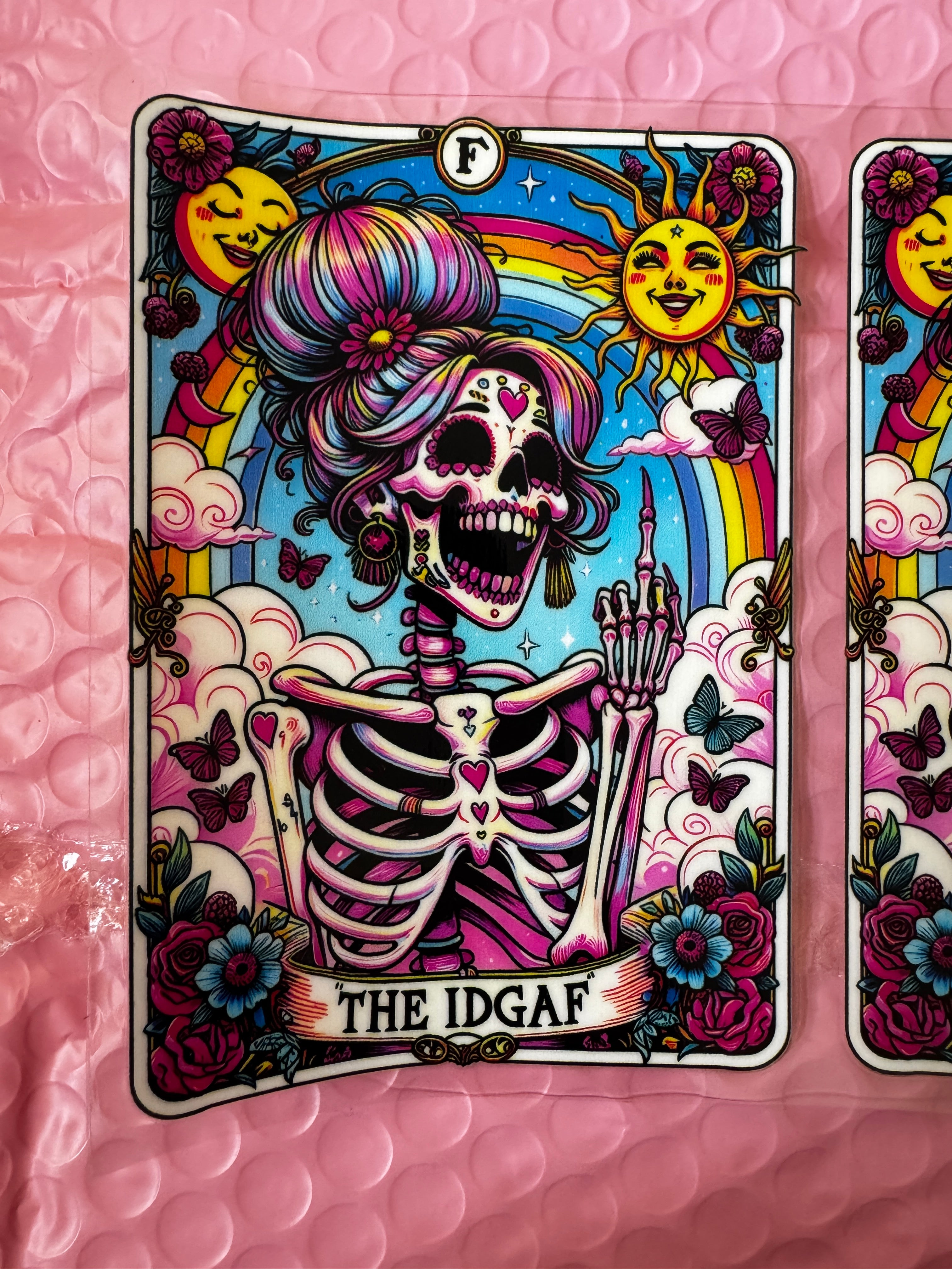 The IDGAF decal