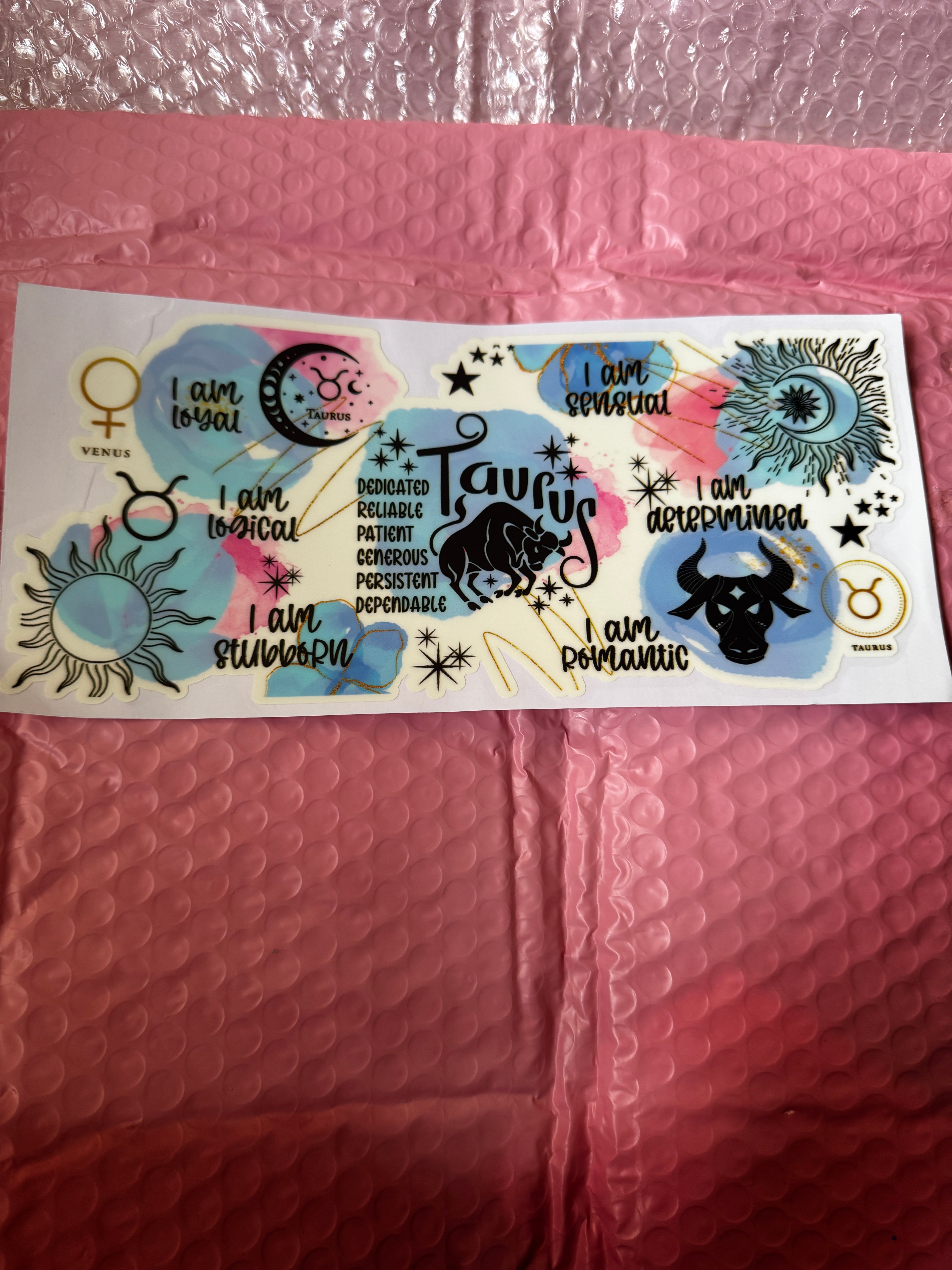 Taurus ♉️ glow in the dark