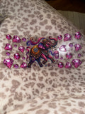 Gemstone pink elephant