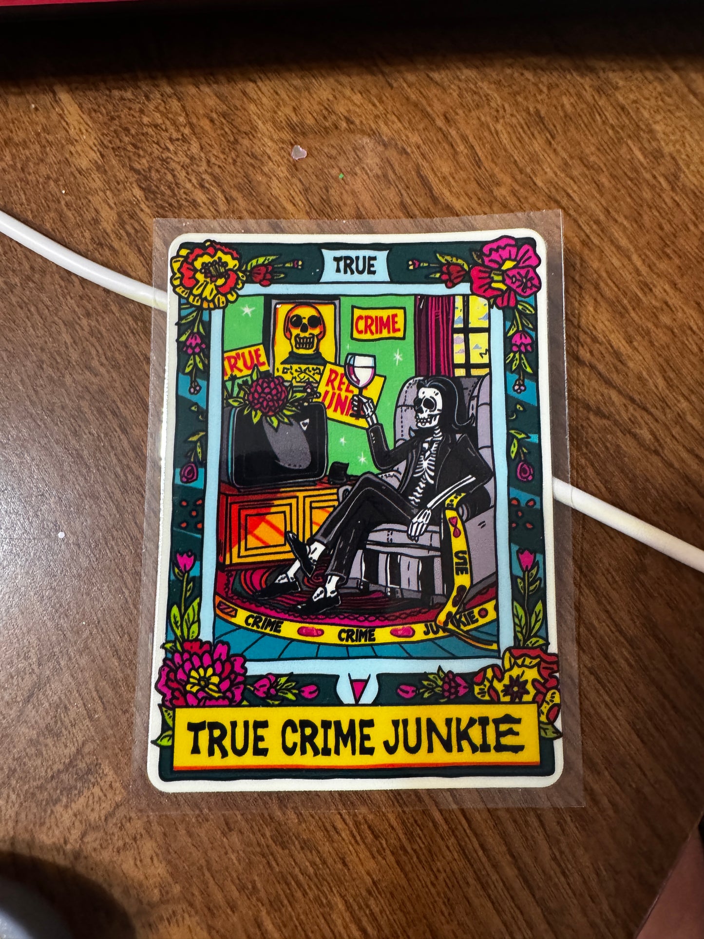 Tarot card decals (Click to choose options)