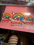 Fishing makes me happy
