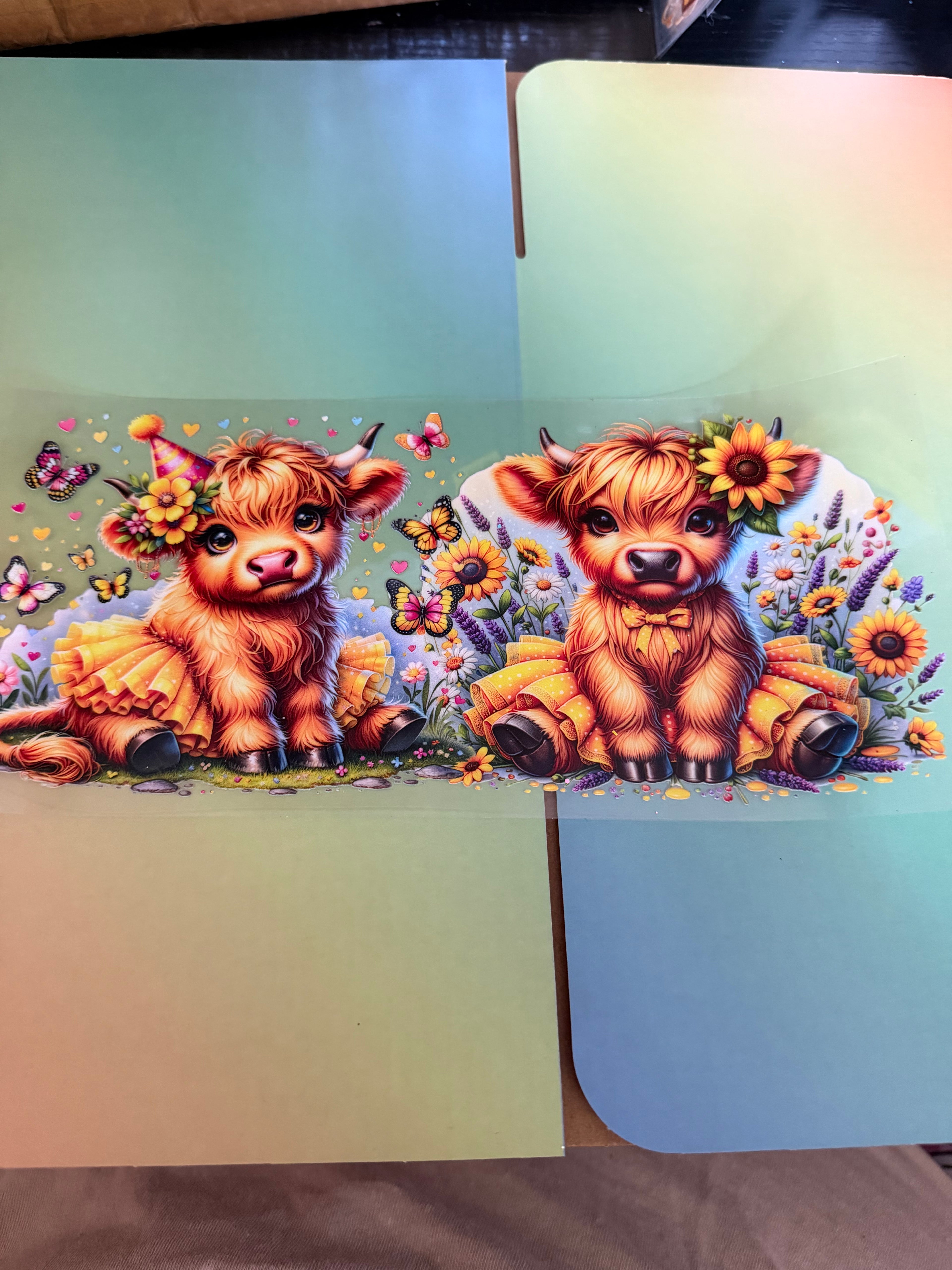 Cow yellow tutu