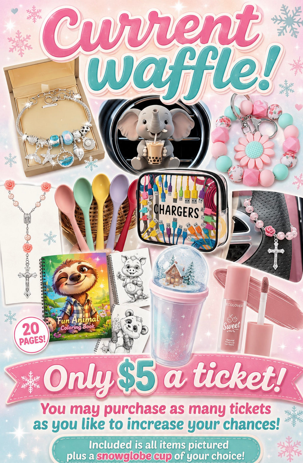 Cup waffle/raffle