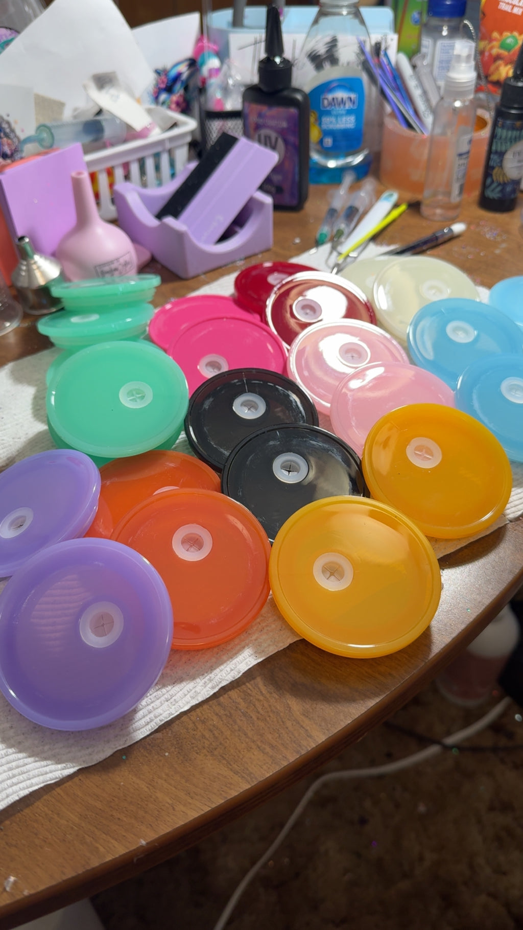 Colored Iids for 16&20oz cups