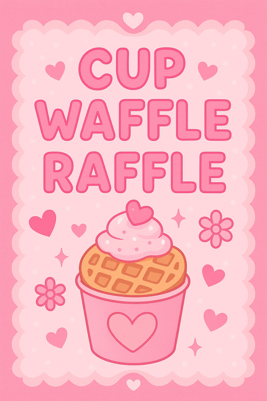 Cup waffle/raffle