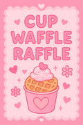 Cup waffle/raffle