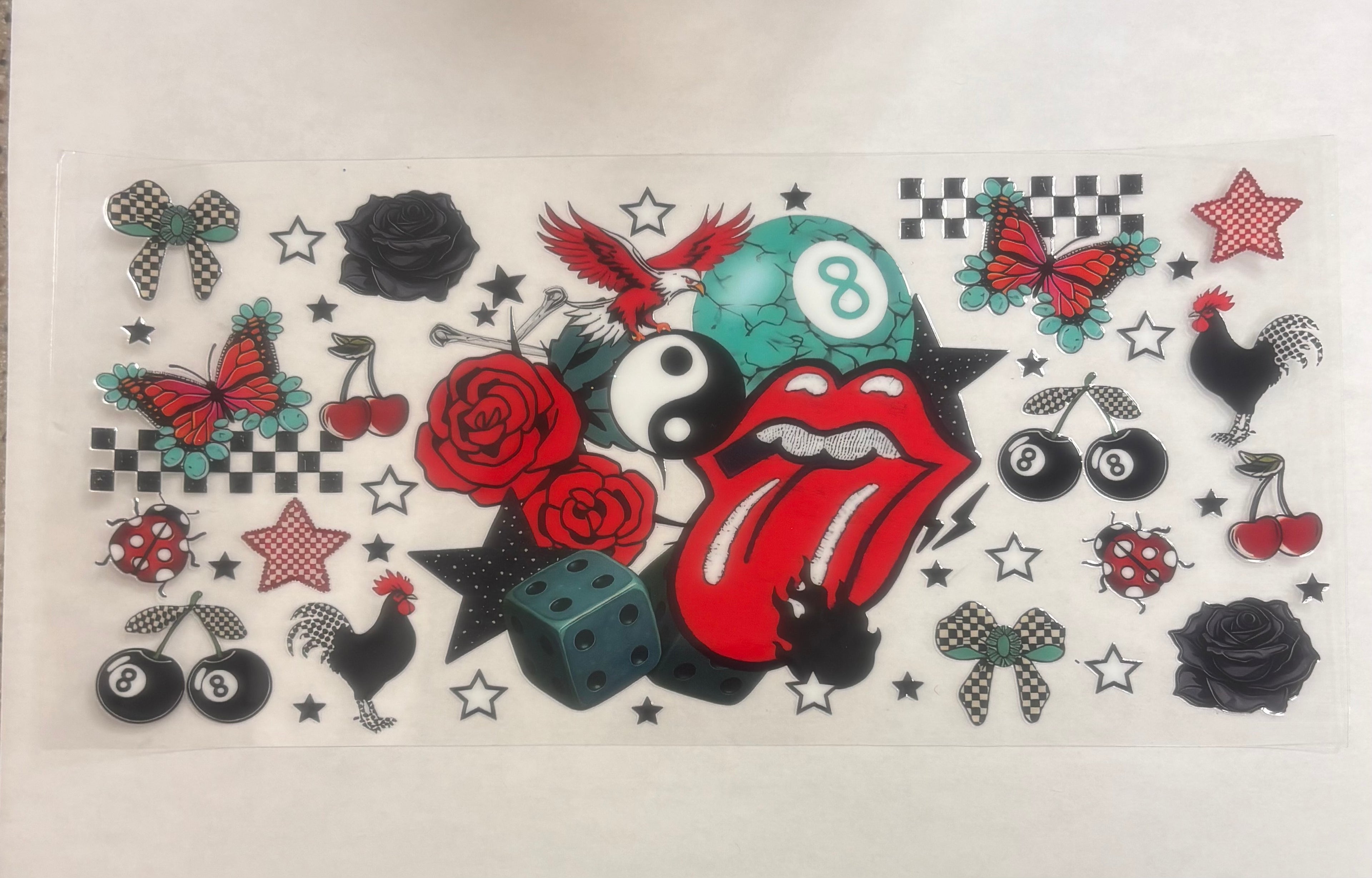Lucky rebel collage