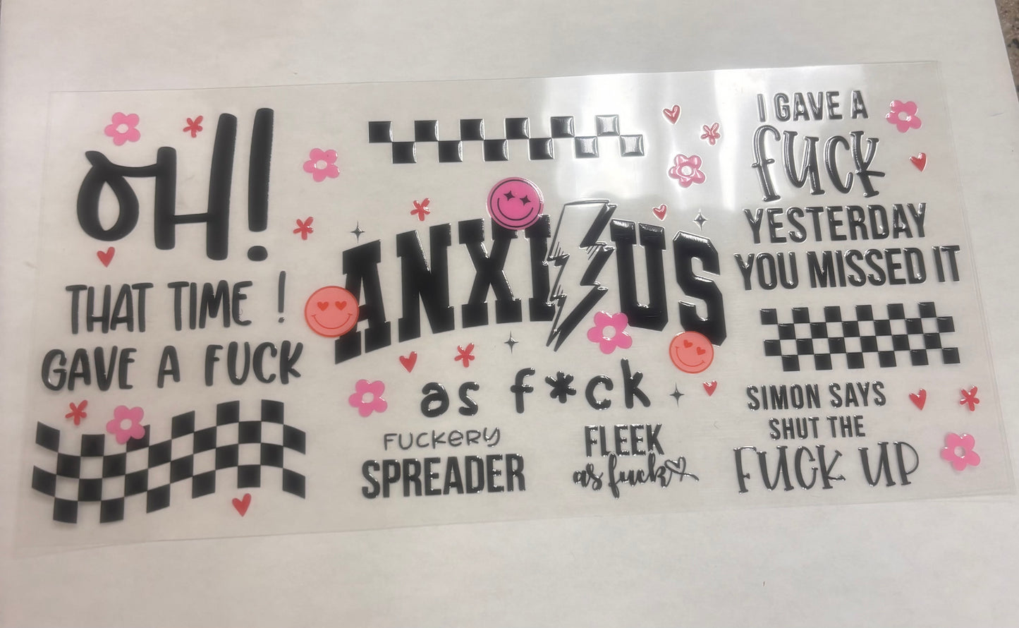 Anxious as f*ck