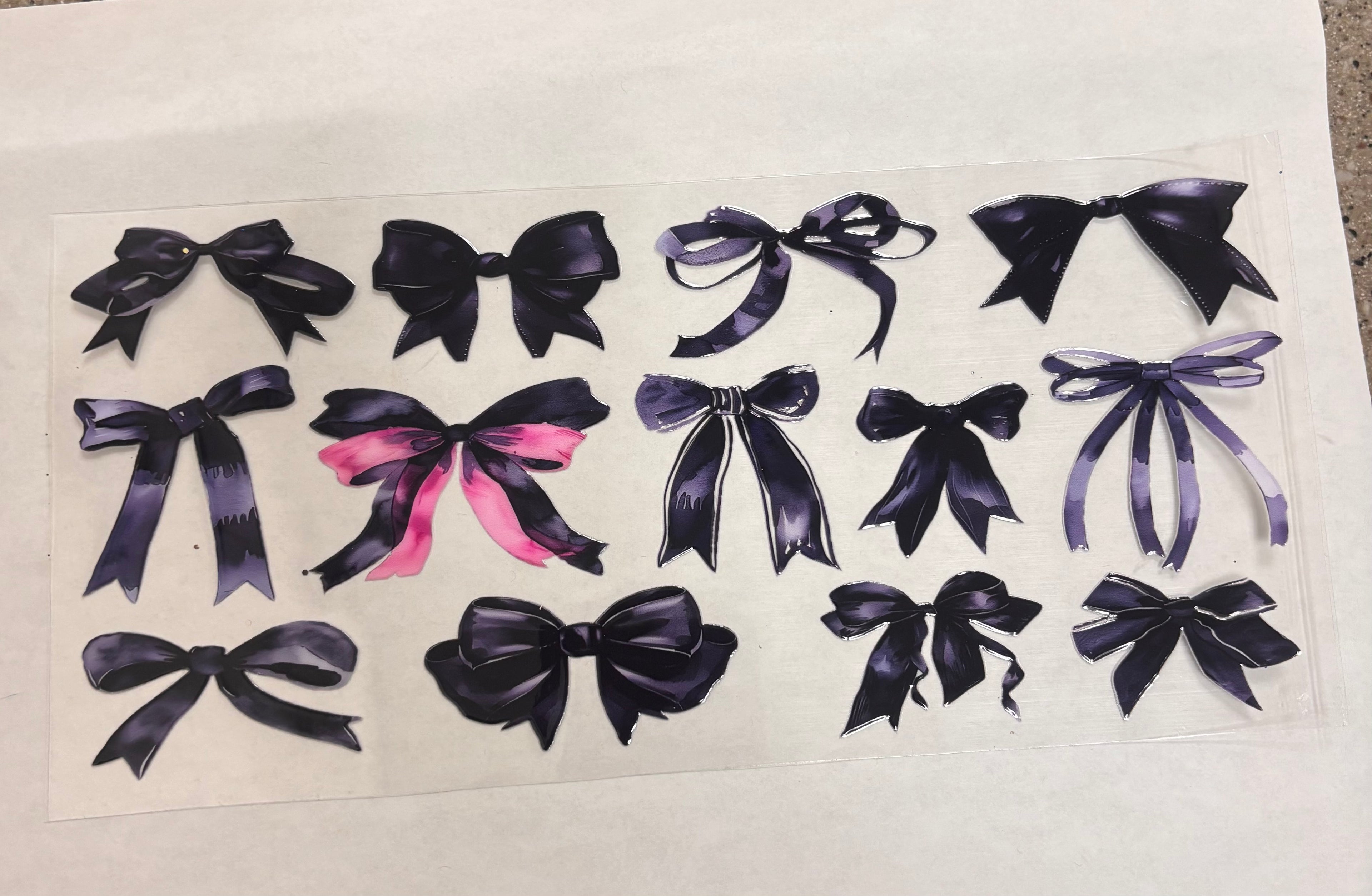 Black bows