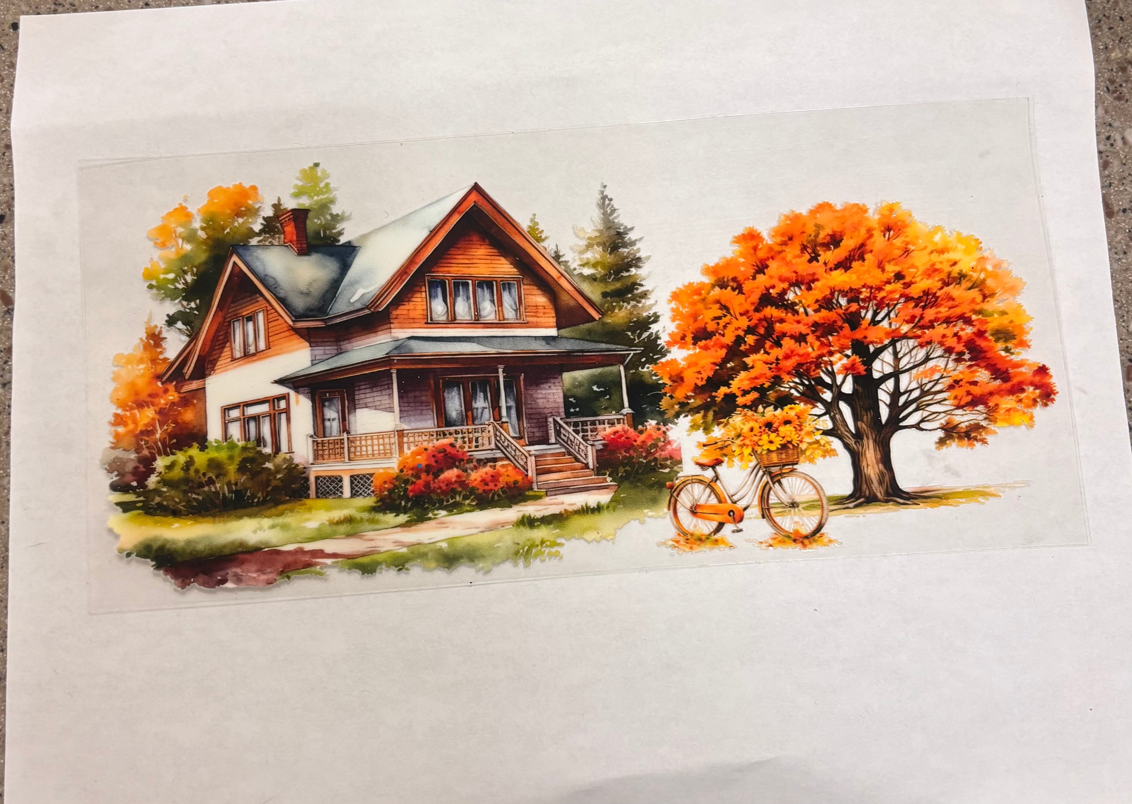 Autumn cottage