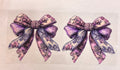 Purple bow