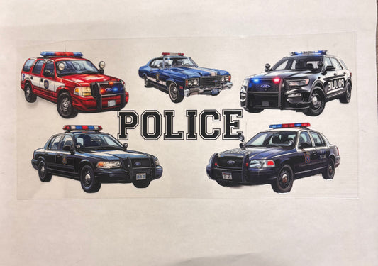Police cars