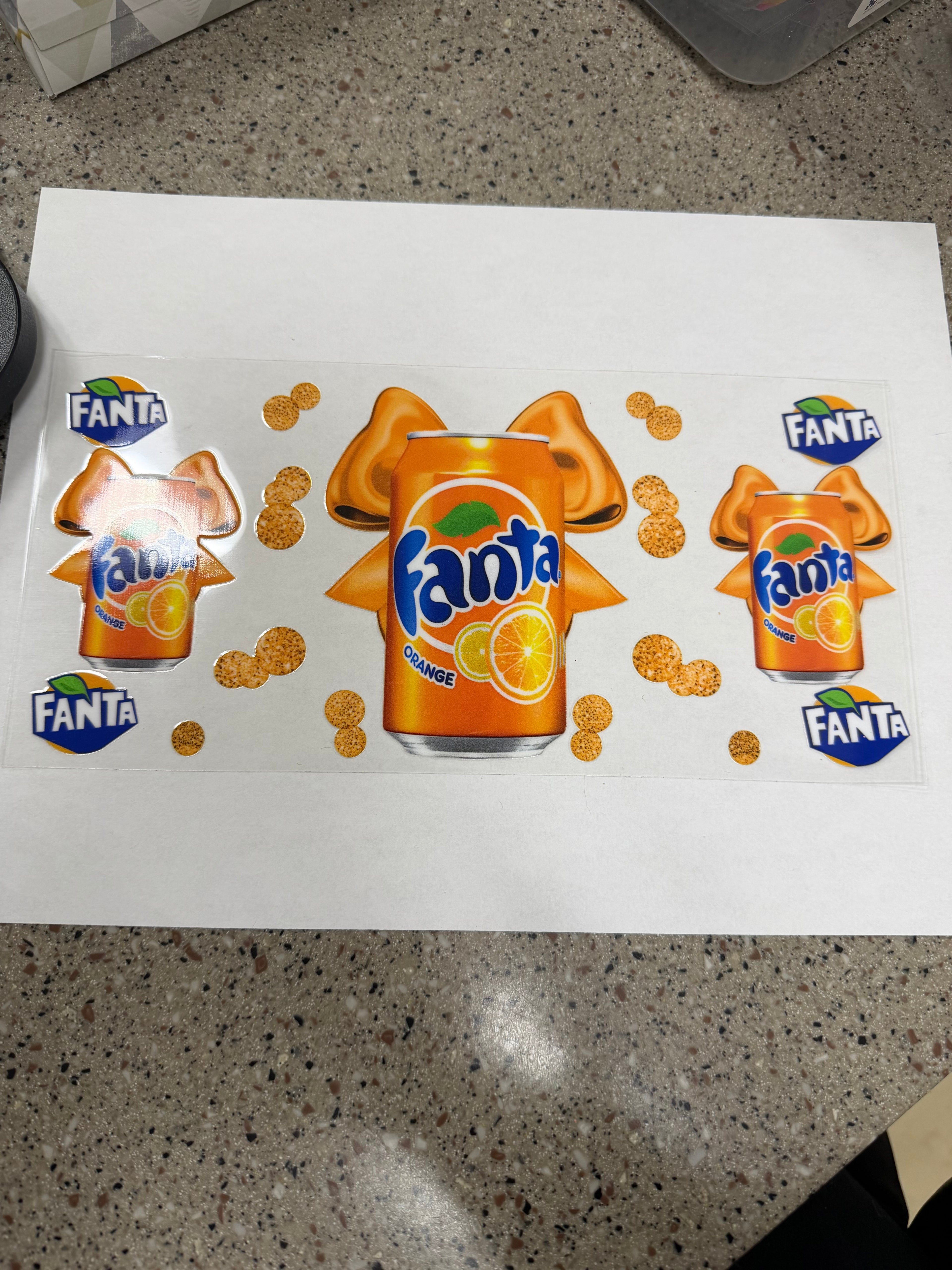 Orange fanta