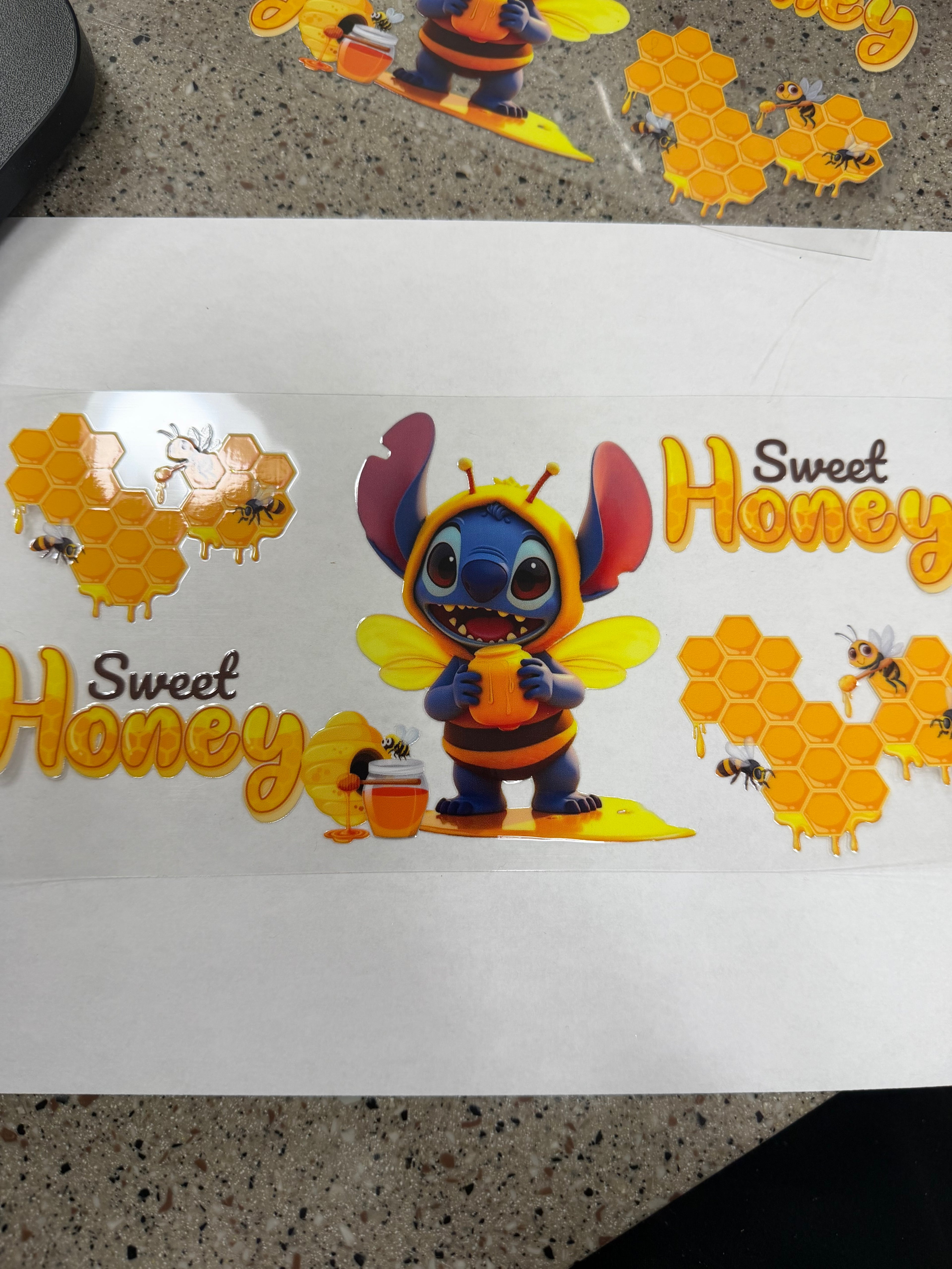 Sweet honey stitch