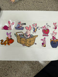 Piglet in basket