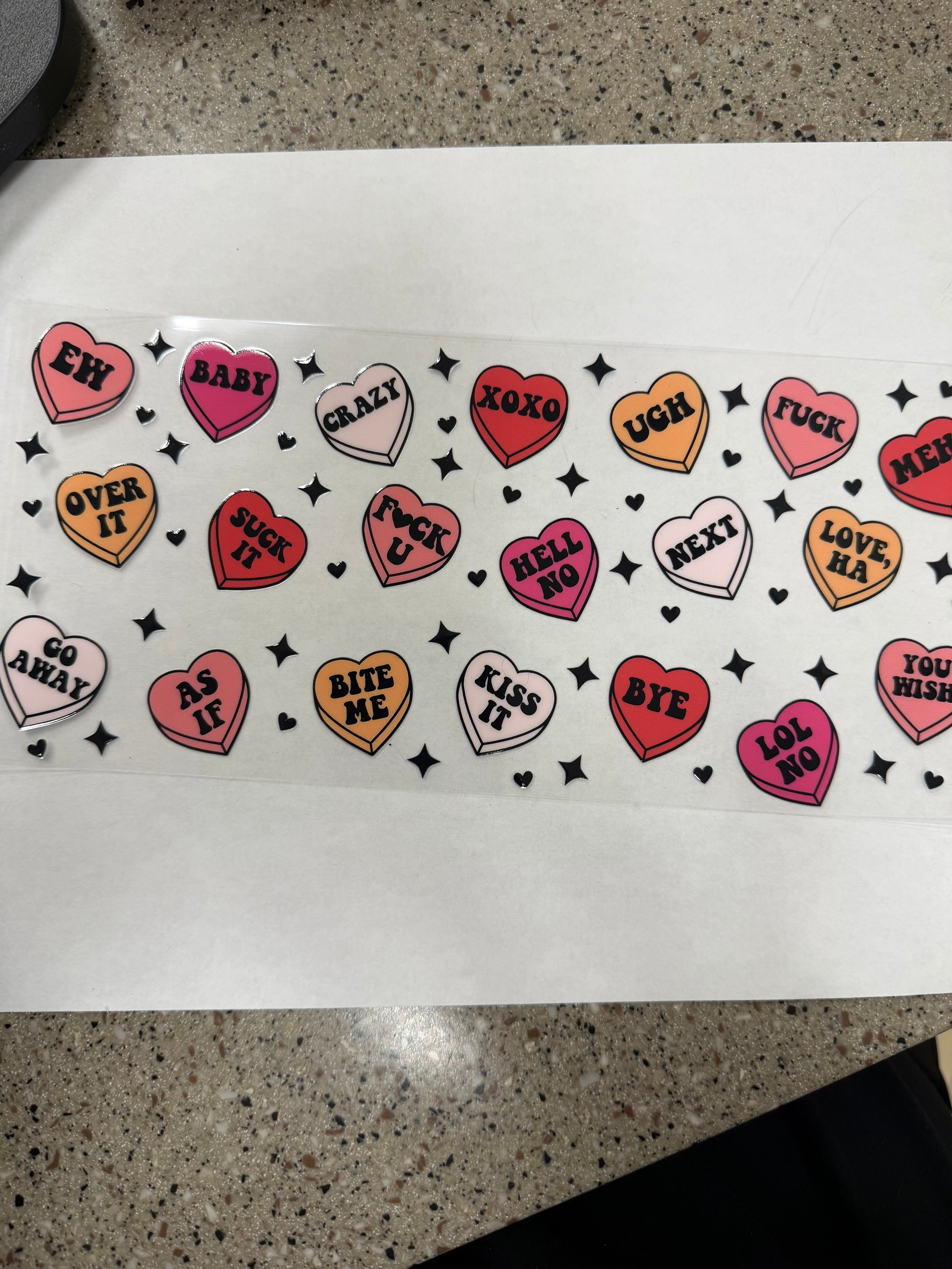 Candy heart