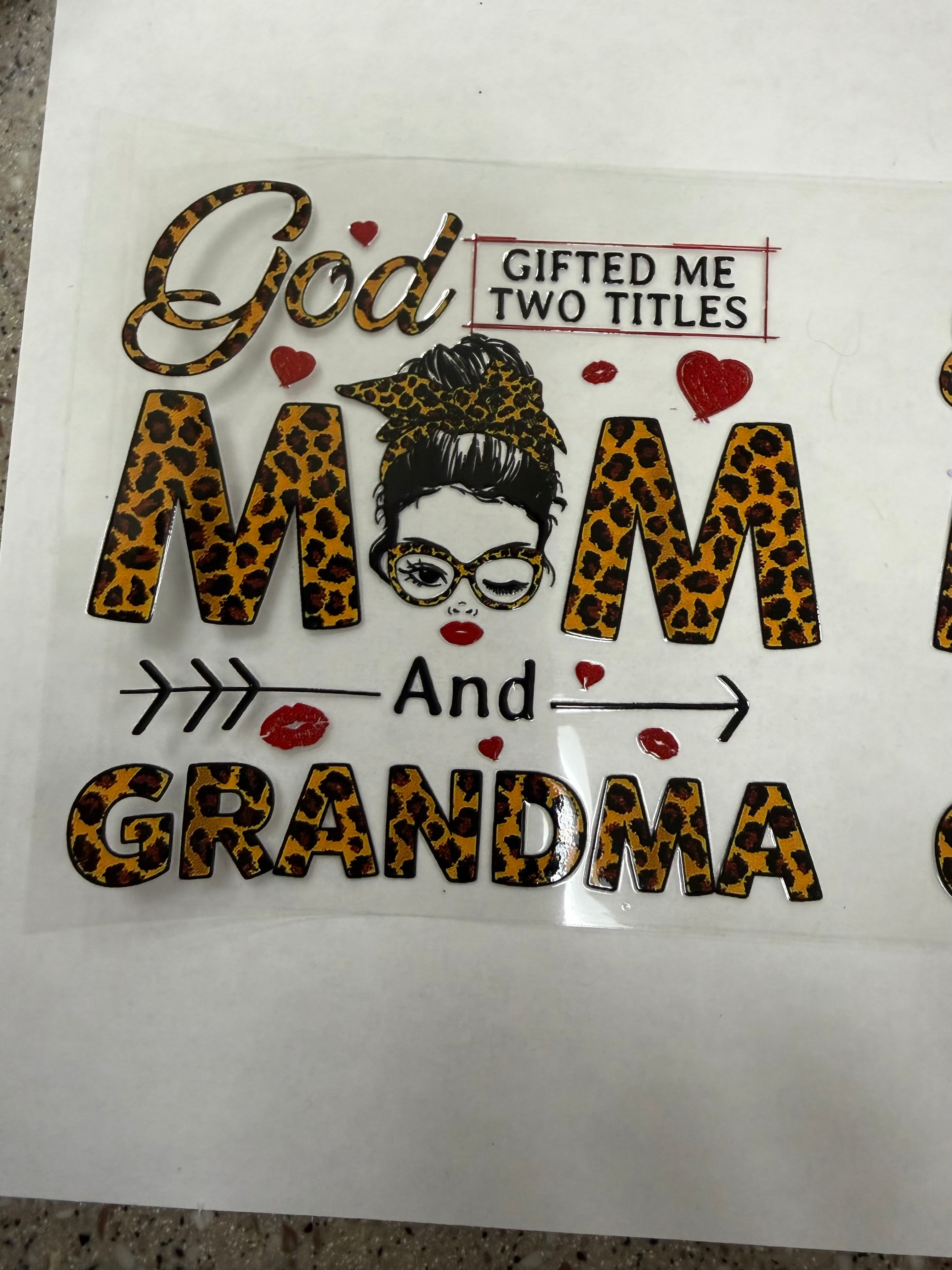 Mom and grandma